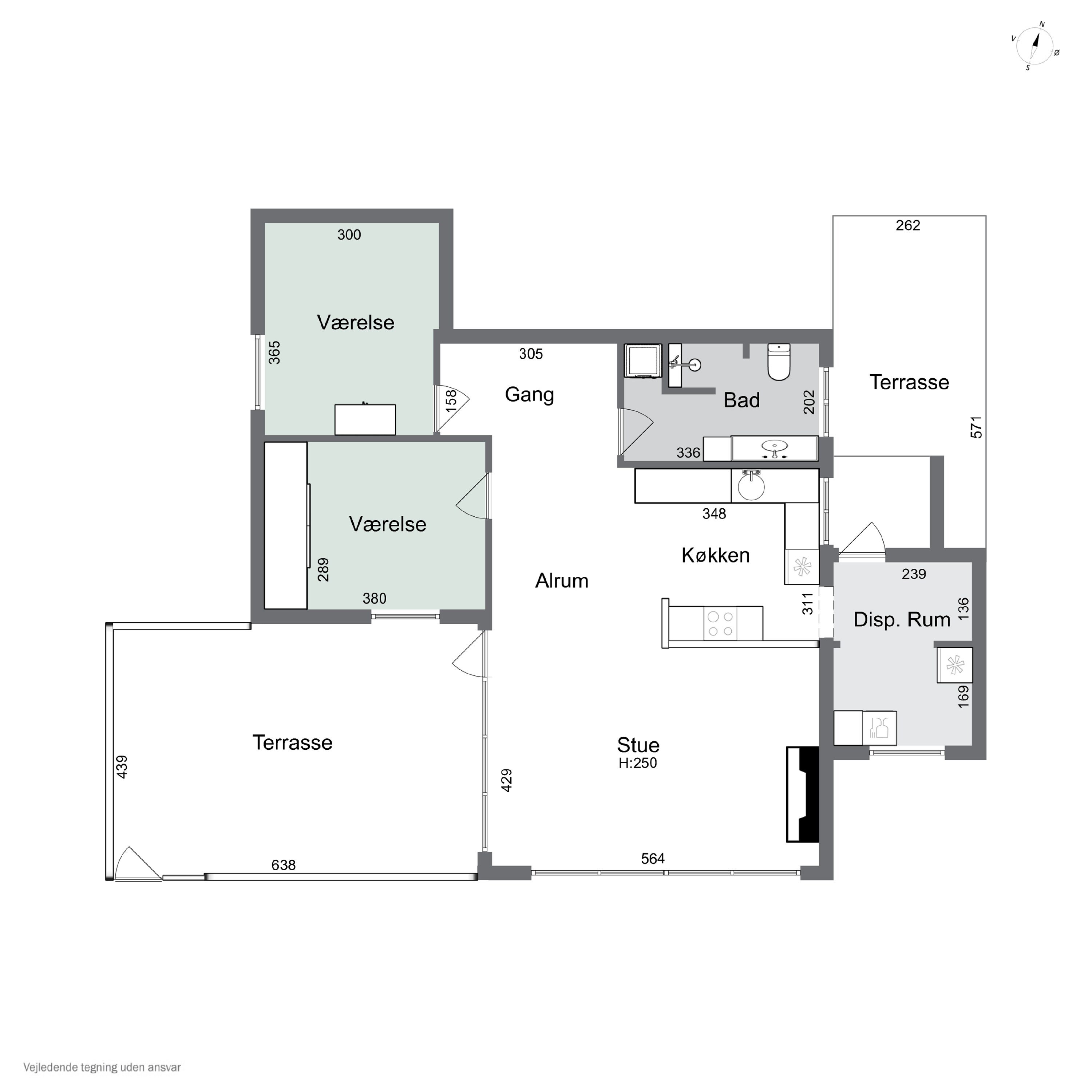 Plantegninger billede af Gyldenrisvej 8, Kirke Stillinge, 4200 Slagelse