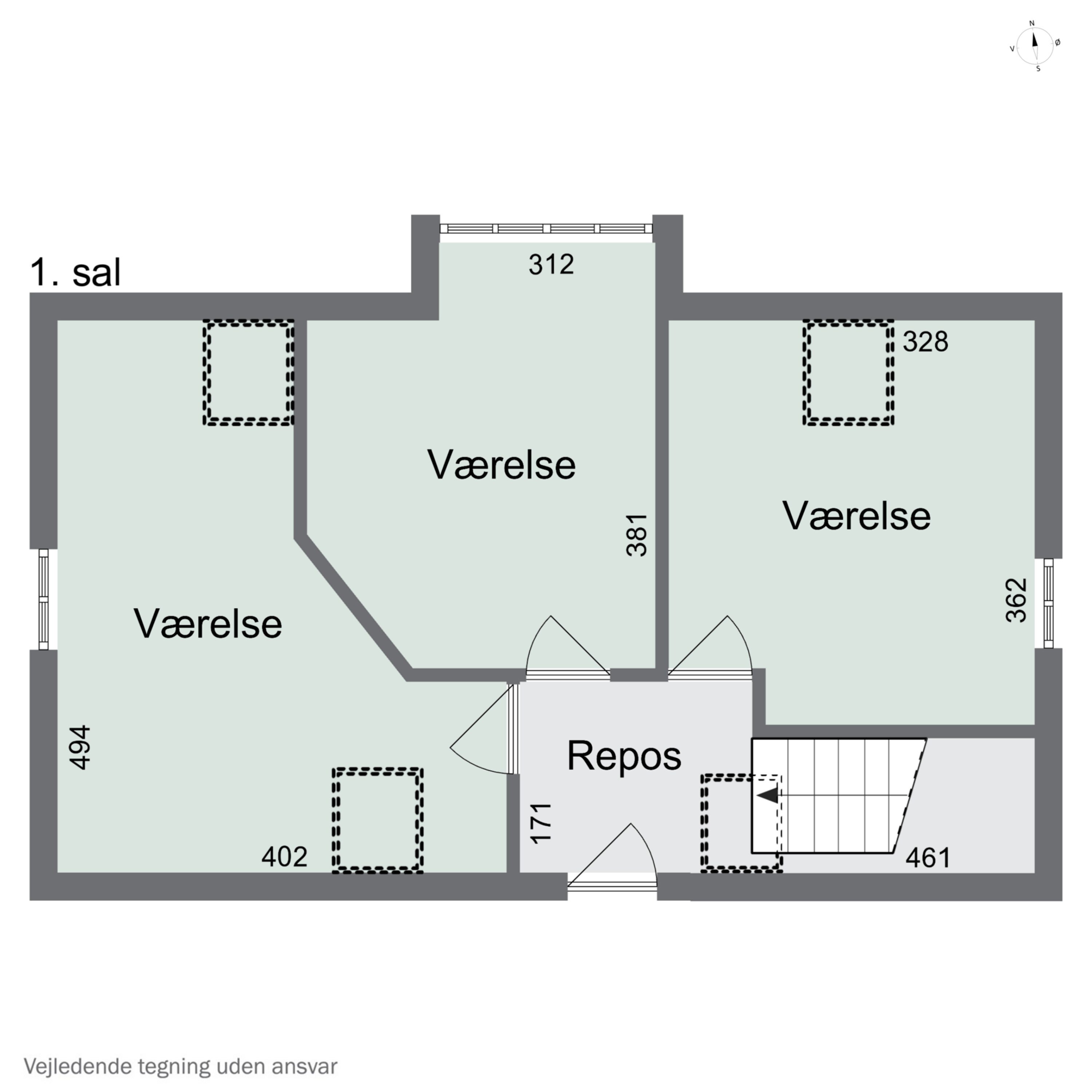 Plantegninger billede af Slagelse Landevej 120, 4241 Vemmelev