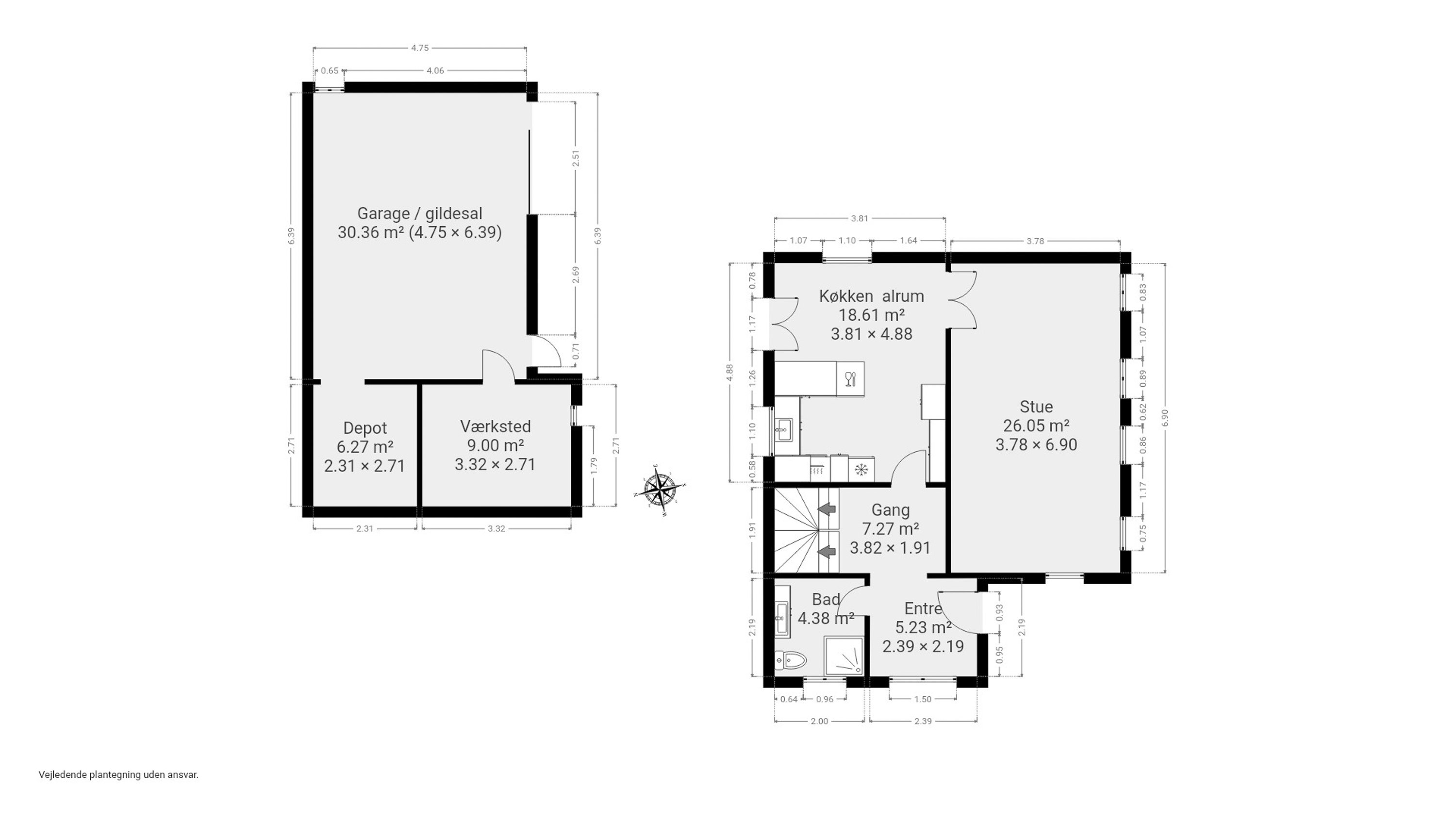 Plantegninger billede af Stadionvej 3, 5600 Faaborg