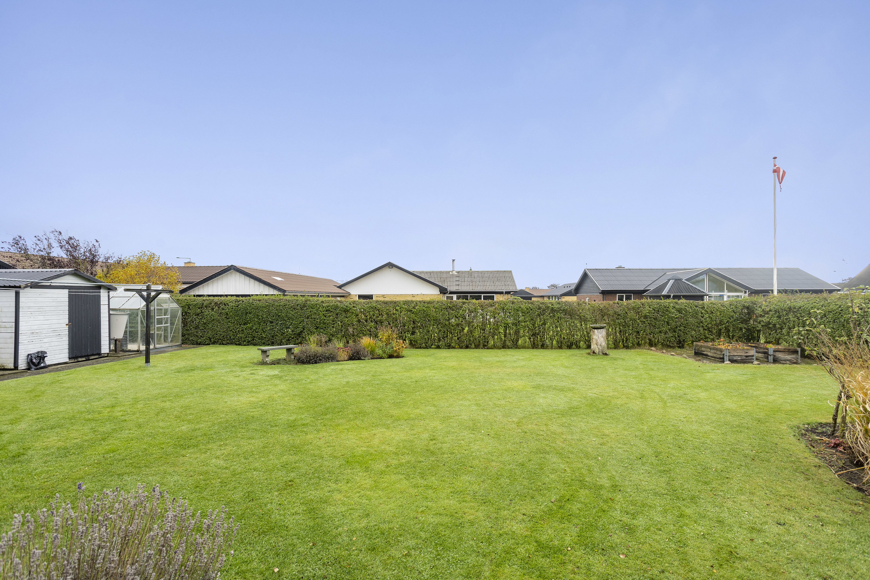 Fremhævet have billede i fuldskærmstilstand. Billede af Peder Munks Vej 68, 9300 Sæby