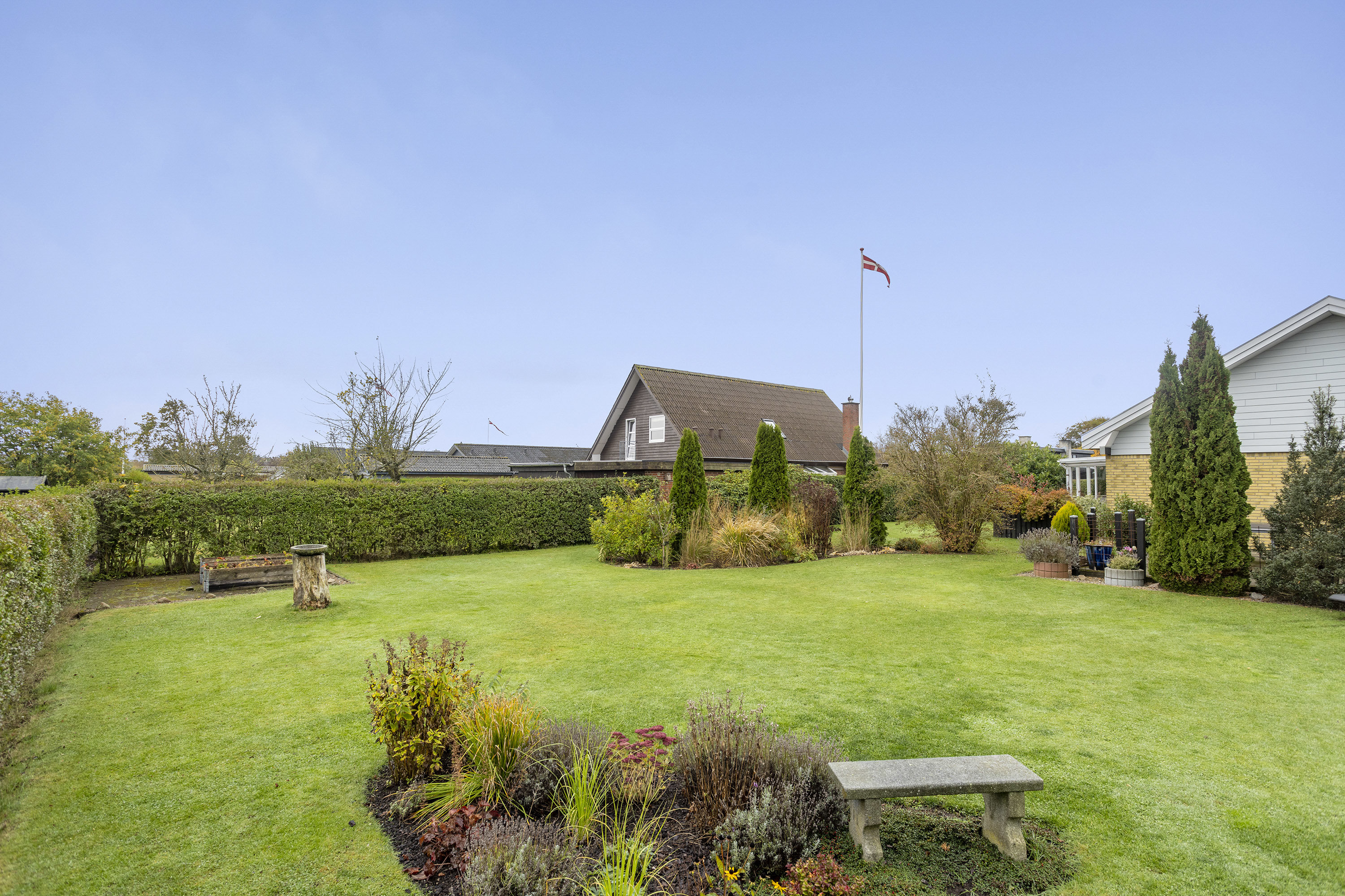 Fremhævet have billede i fuldskærmstilstand. Billede af Peder Munks Vej 68, 9300 Sæby