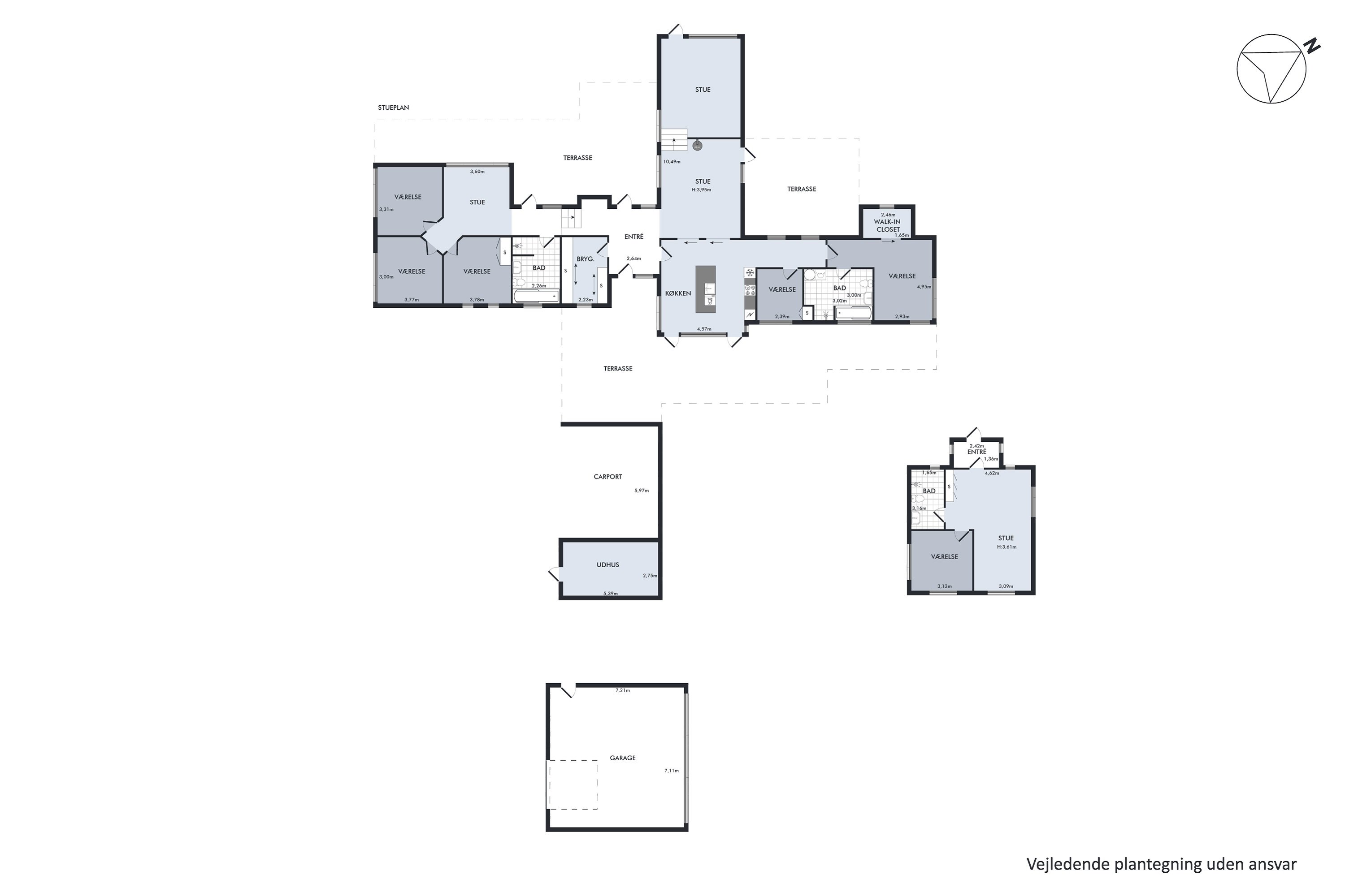 Plantegninger billede af Fallevej 29, 8800 Viborg