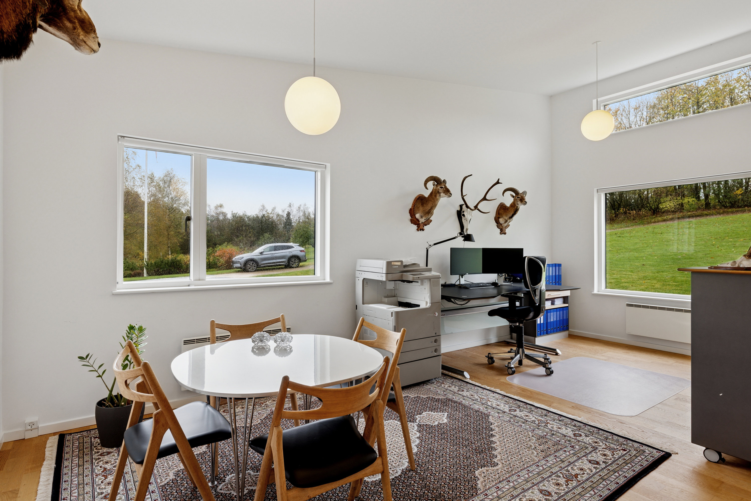 Fremhævet stue billede i fuldskærmstilstand. Billede af Fallevej 29, 8800 Viborg