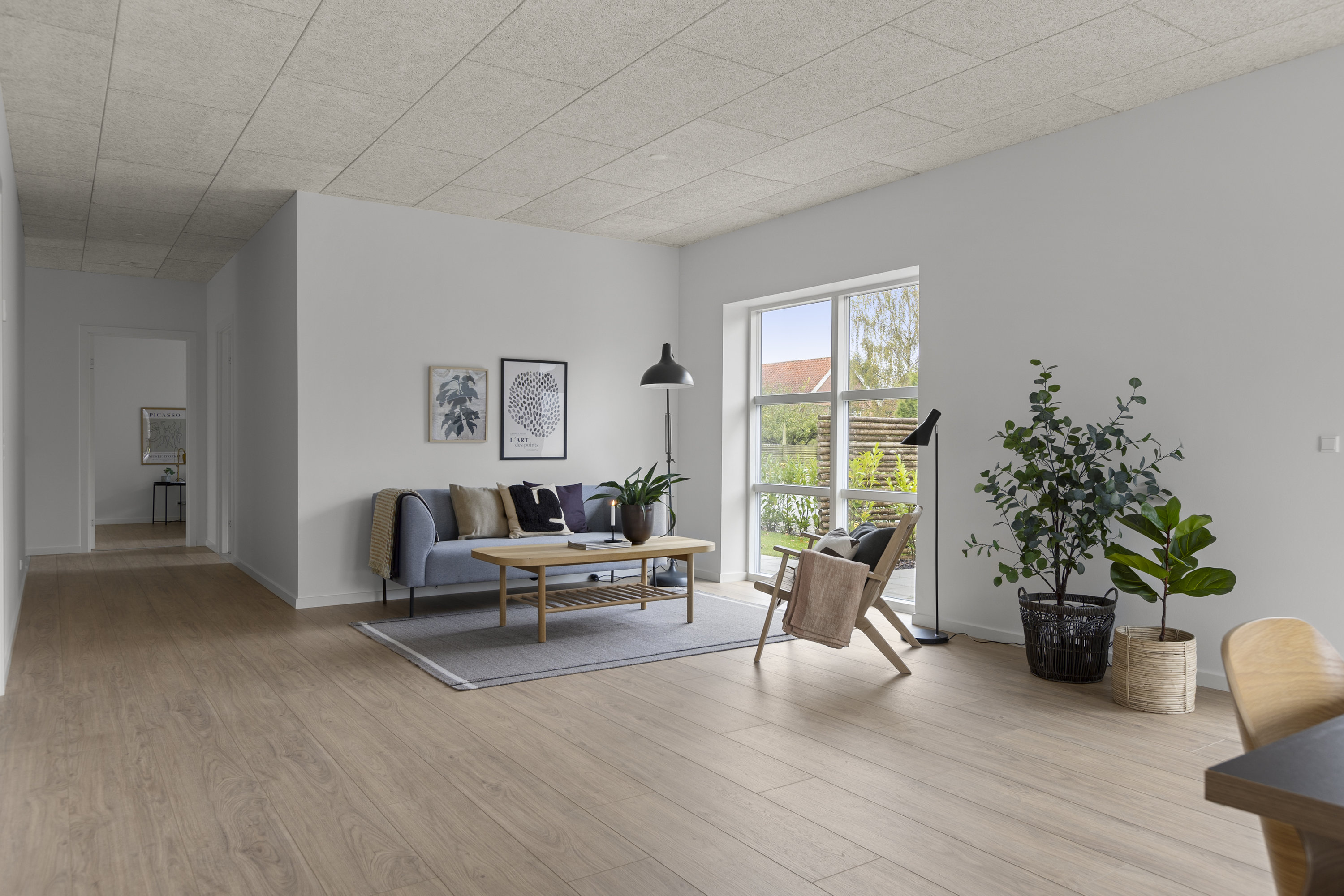 Fremhævet stue billede i fuldskærmstilstand. Billede af Elmevej 3A, 4180 Sorø