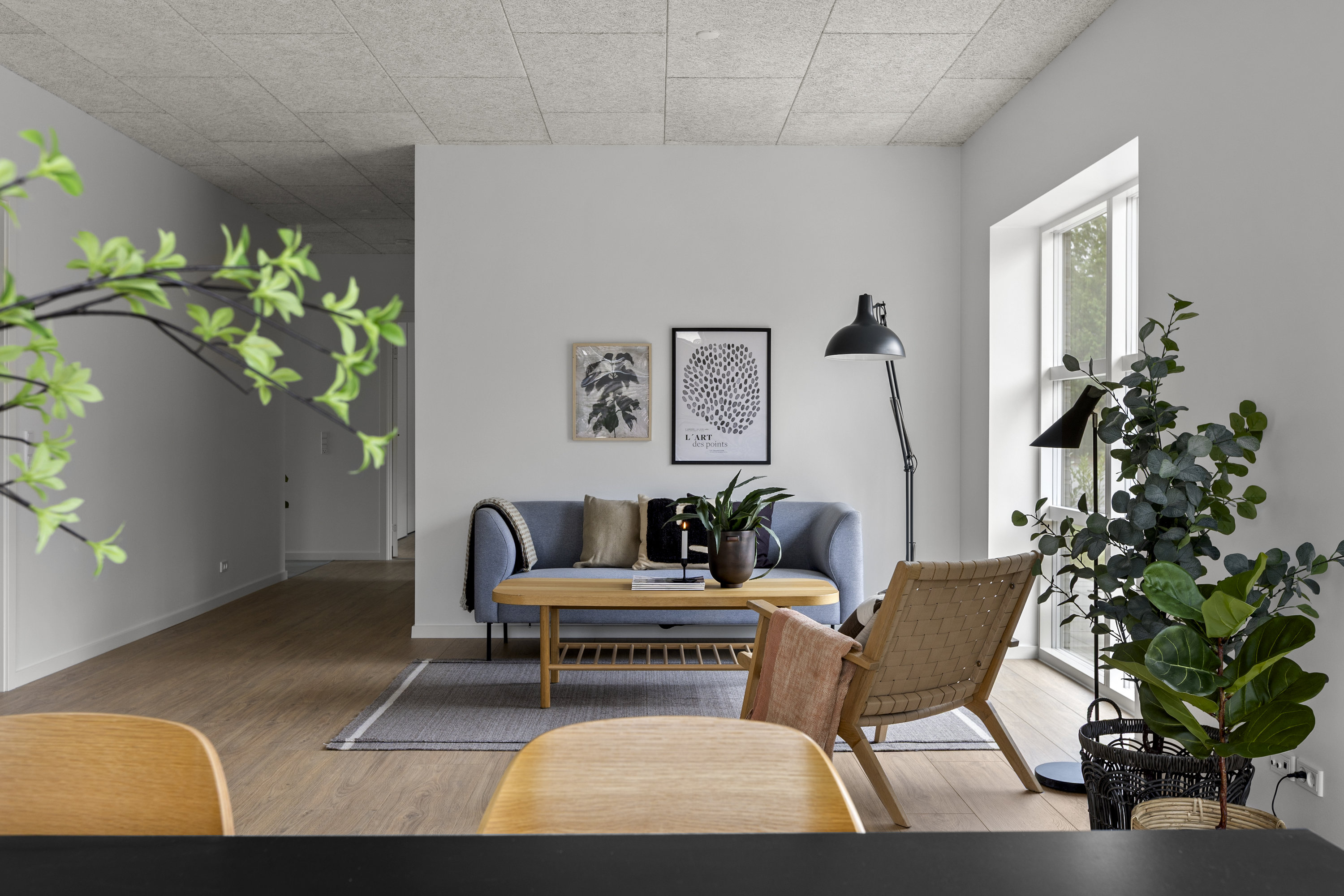 Fremhævet stue billede i fuldskærmstilstand. Billede af Elmevej 3A, 4180 Sorø