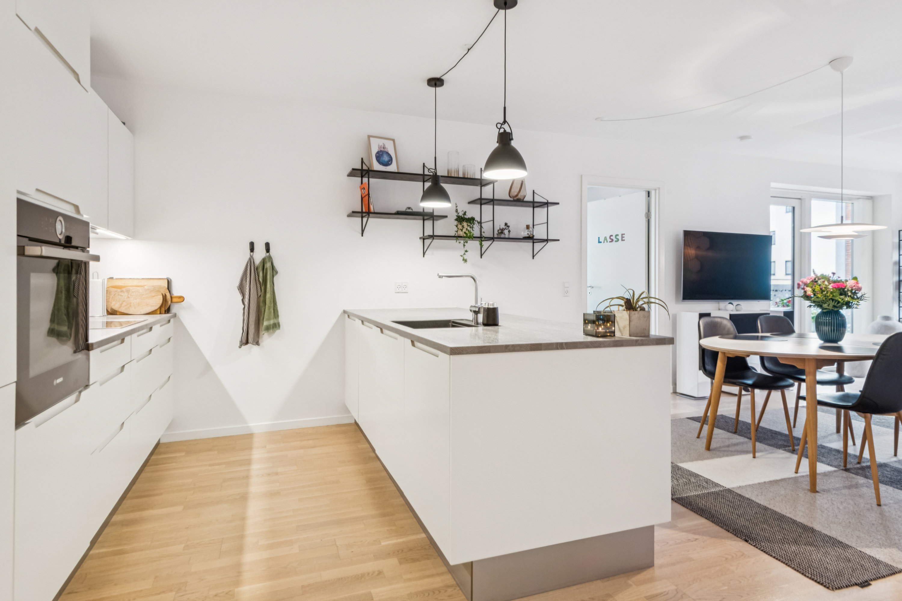 Fremhævet køkken billede i fuldskærmstilstand. Billede af Østre Havnegade 32, 1. 4., 9000 Aalborg