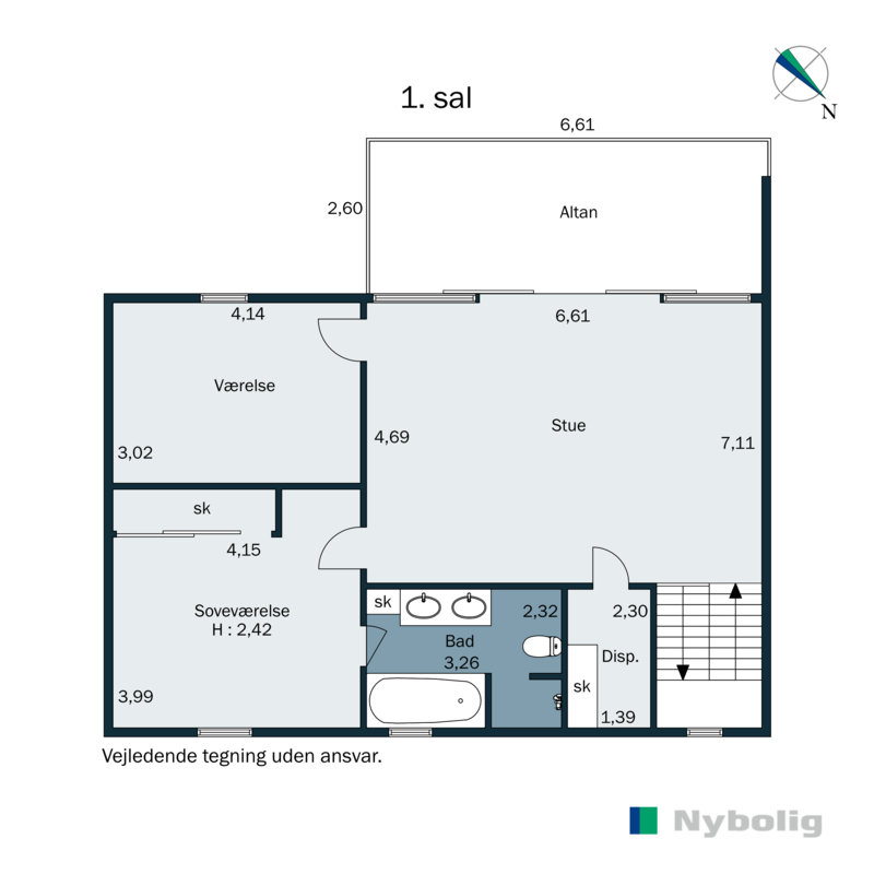 Plantegninger billede af Skovparken 66, 6200 Aabenraa