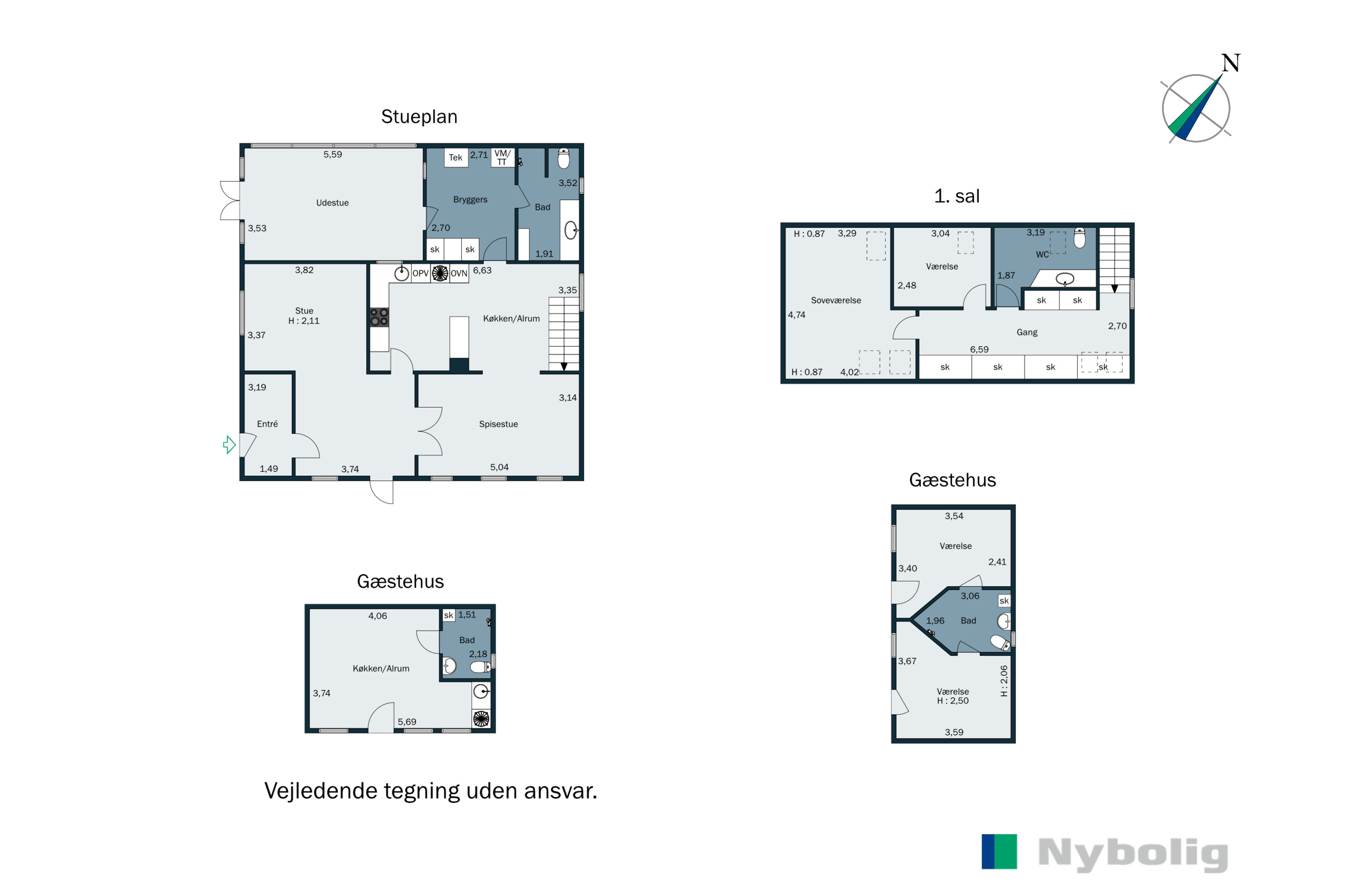Plantegninger billede af Sønderballevej 31, Genner Str, 6230 Rødekro