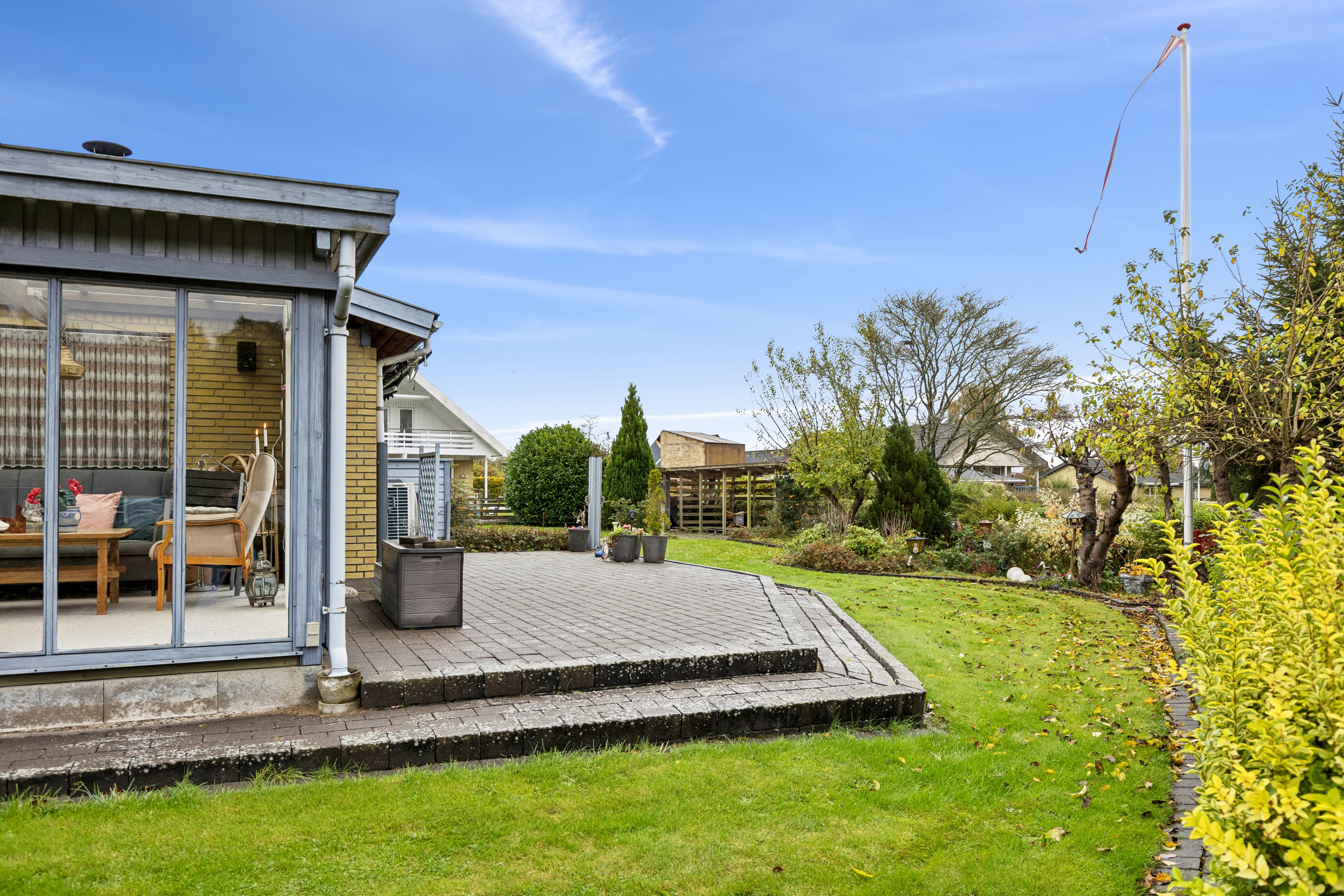 Fremhævet have billede i fuldskærmstilstand. Billede af Elmegården 124, 4450 Jyderup