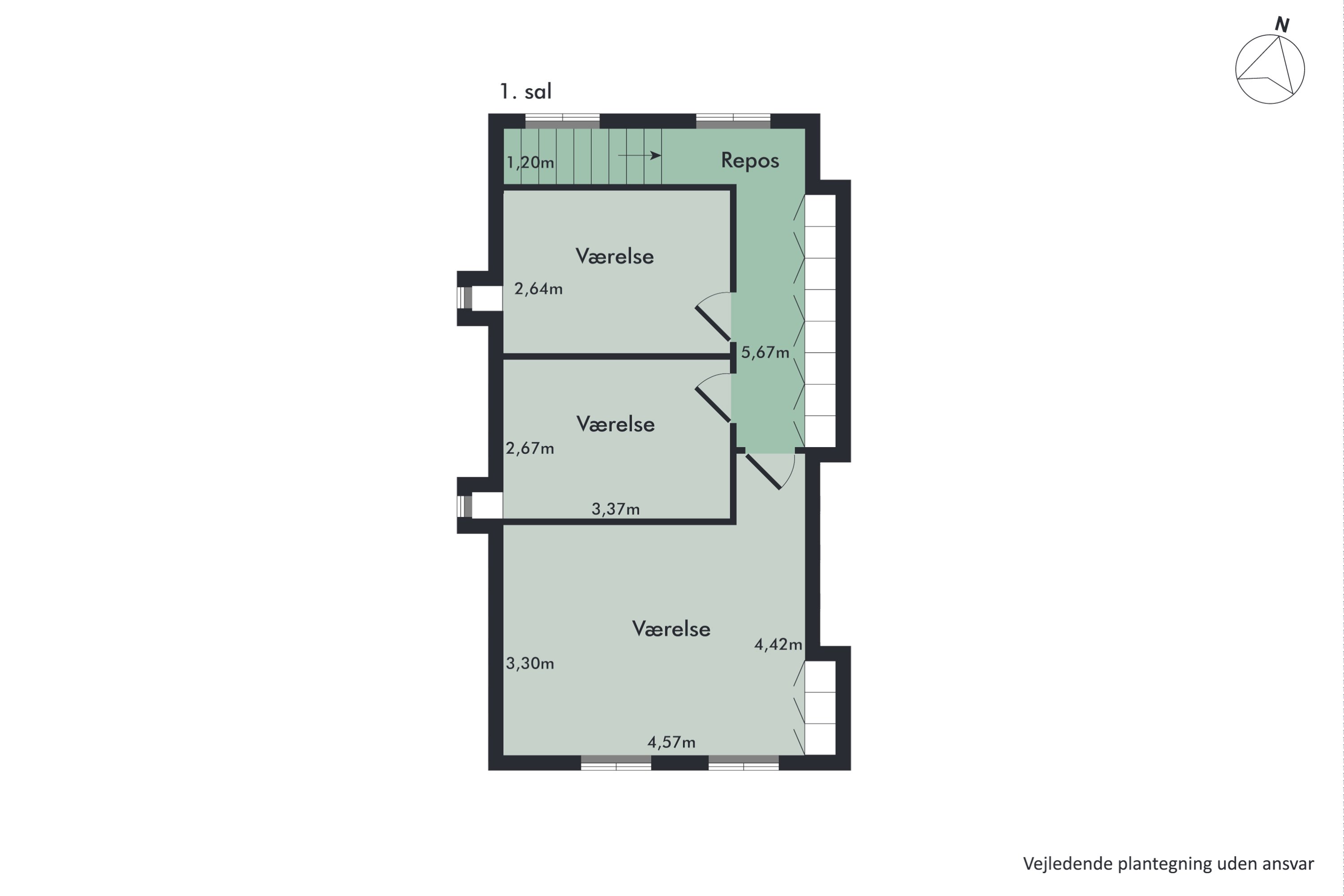 Plantegninger billede af Glyngørevej 4, Øster Dølby, 7800 Skive