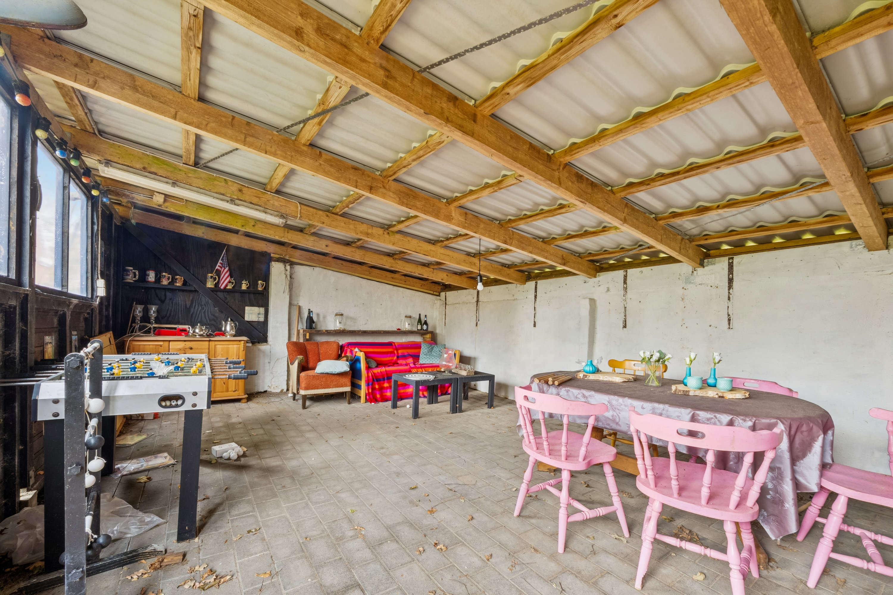 Fremhævet terrasse billede i fuldskærmstilstand. Billede af Glyngørevej 4, Øster Dølby, 7800 Skive