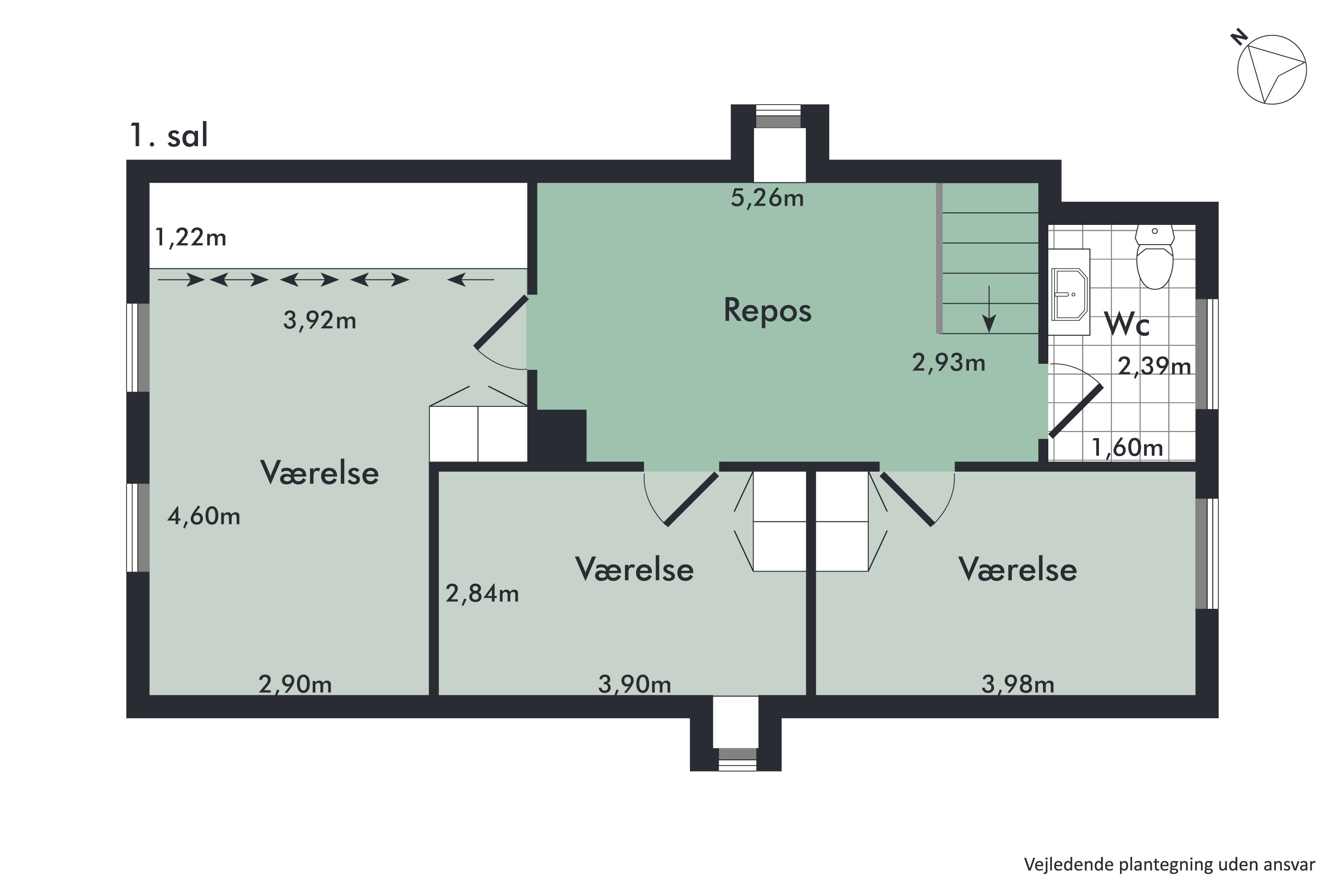 Plantegninger billede af Kardybvej 8, Kobberup, 7850 Stoholm Jyll