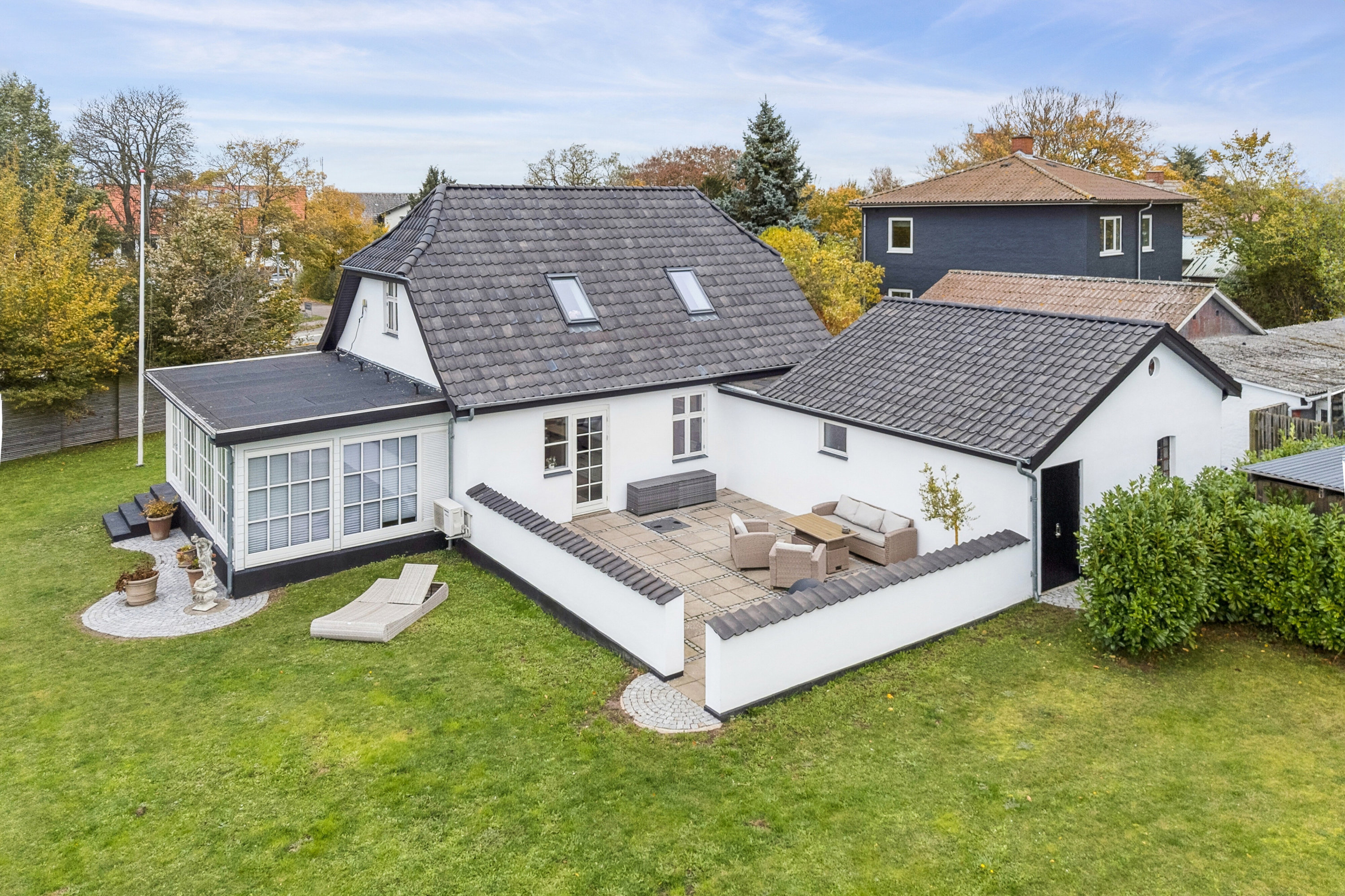 Miniaturebillede 1: set fra haven. Billede af Slagelse Landevej 120, 4241 Vemmelev