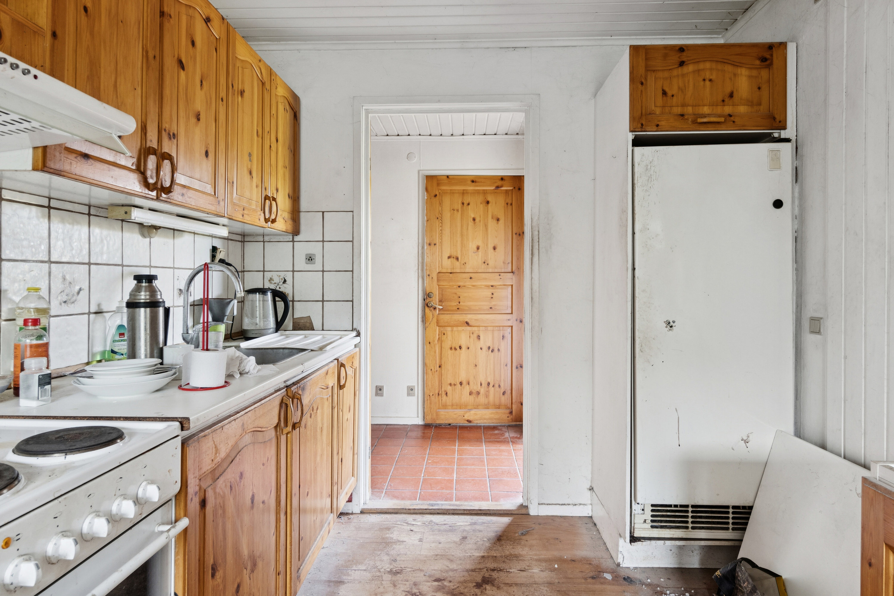 Fremhævet køkken billede i fuldskærmstilstand. Billede af Æble Alle 41, Strandhusene, 4500 Nykøbing Sj