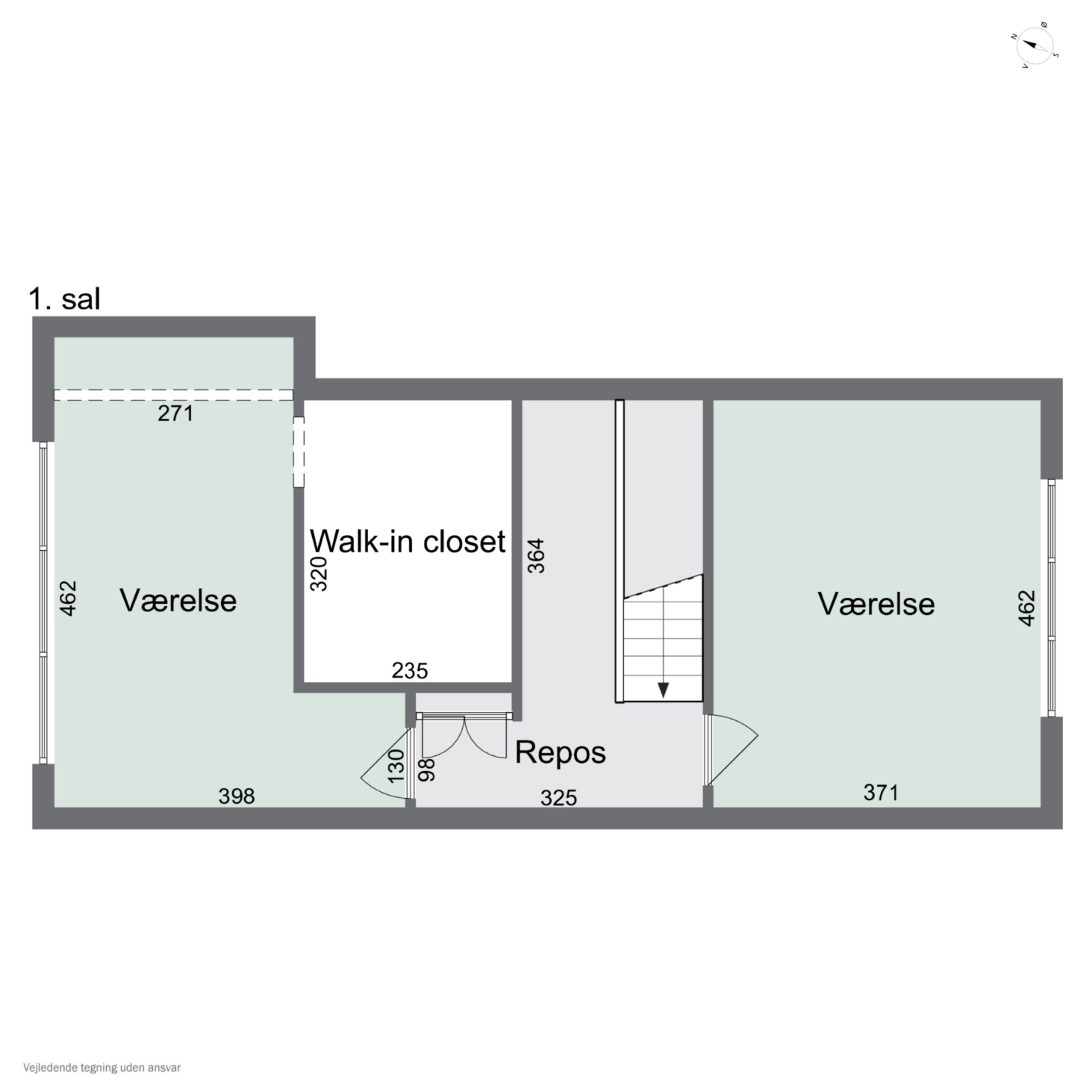 Plantegninger billede af Liljevej 45, Vester Såby, 4330 Hvalsø