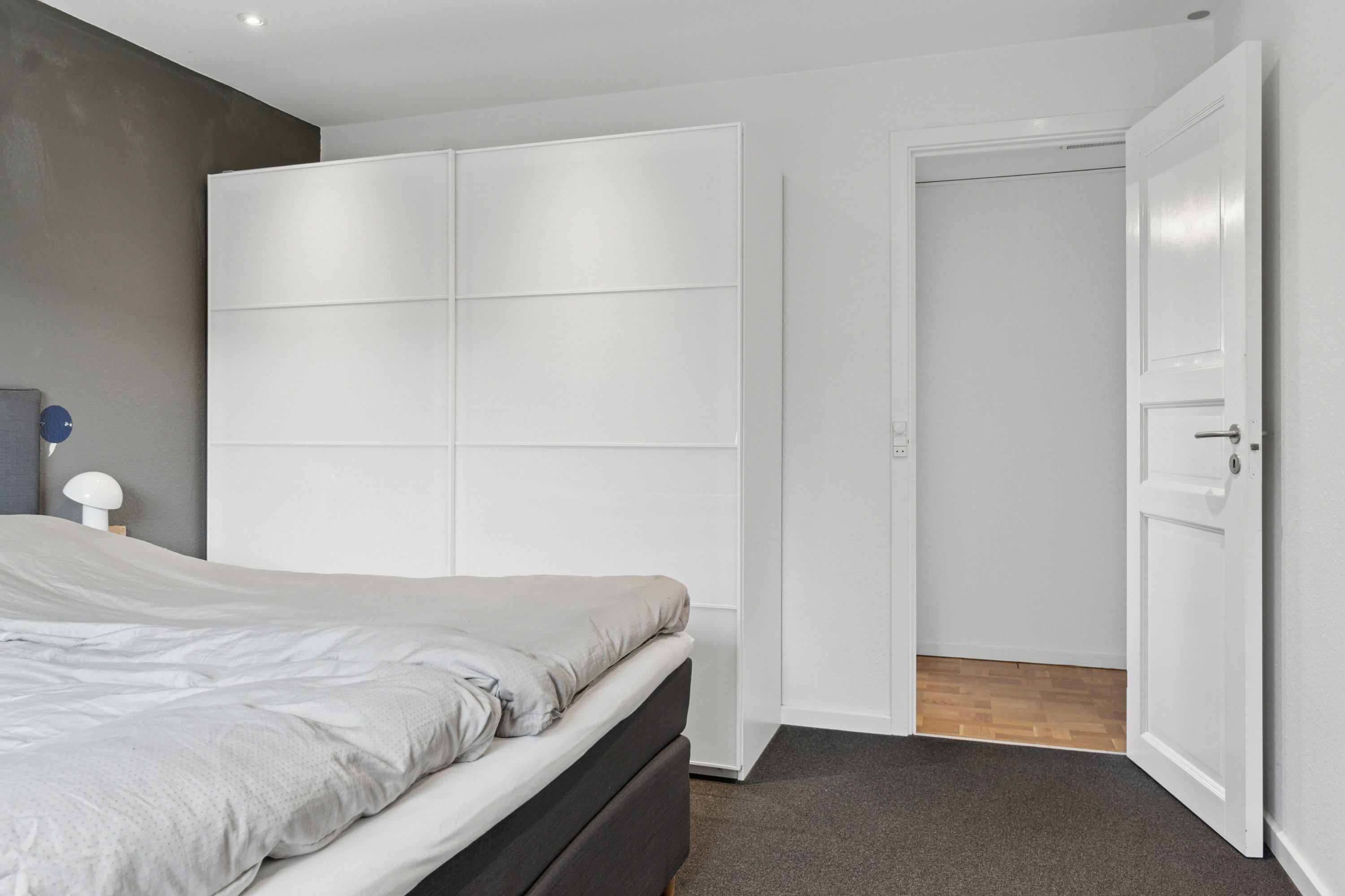 Fremhævet soveværelse billede i fuldskærmstilstand. Billede af Ægirsvej 11, 4200 Slagelse