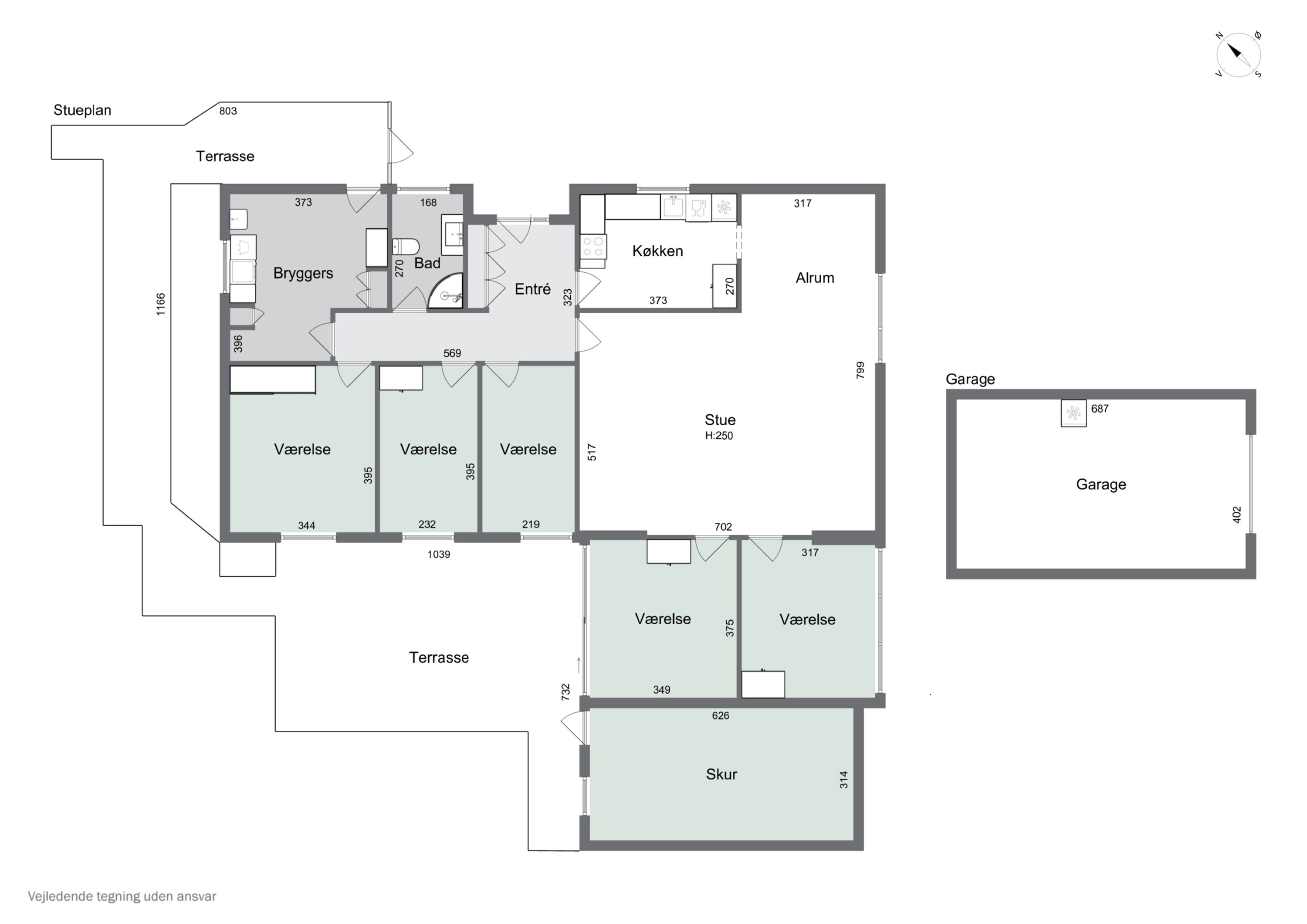 Plantegninger billede af Ægirsvej 11, 4200 Slagelse