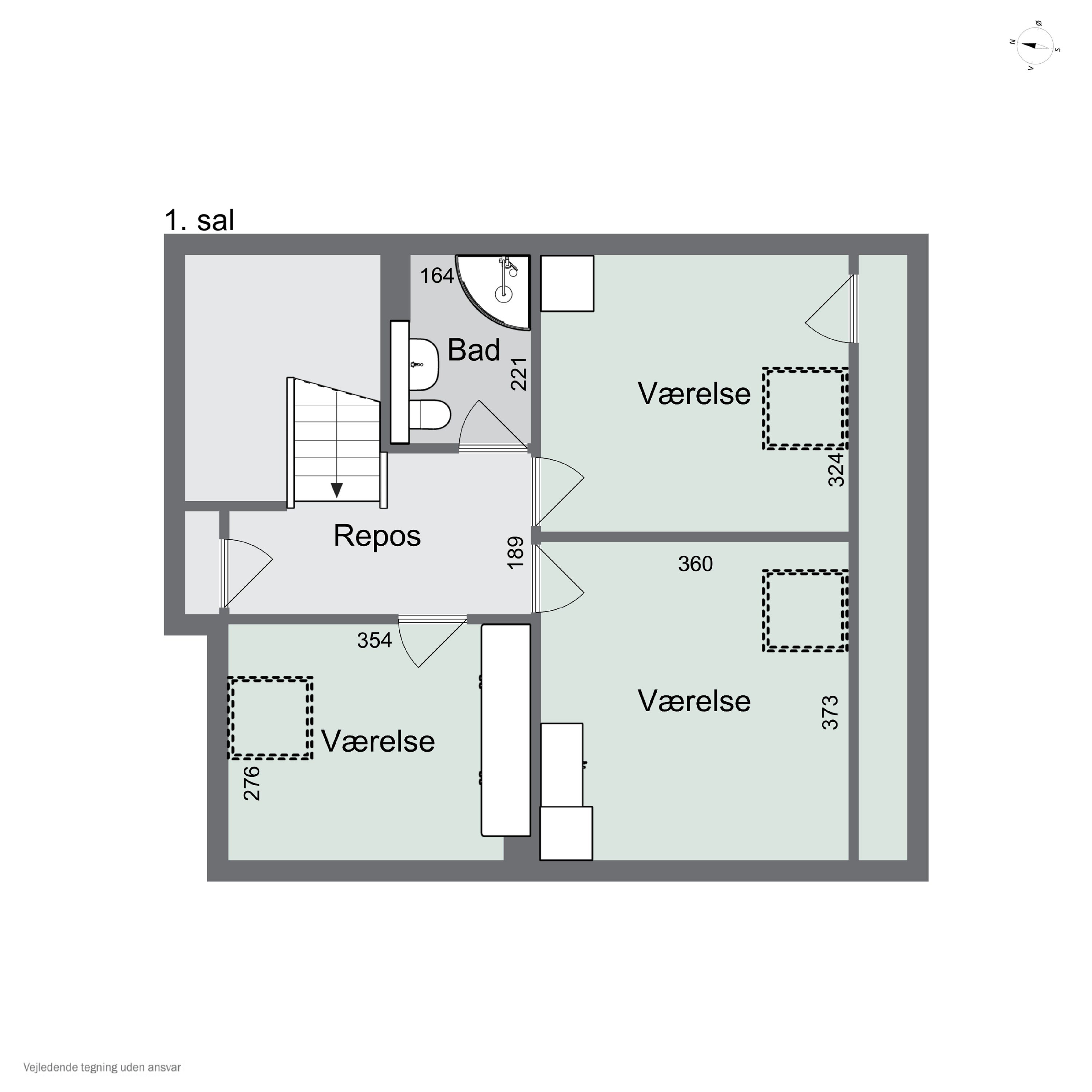 Plantegninger billede af Hermelinløkken 46, Korup, 5210 Odense NV