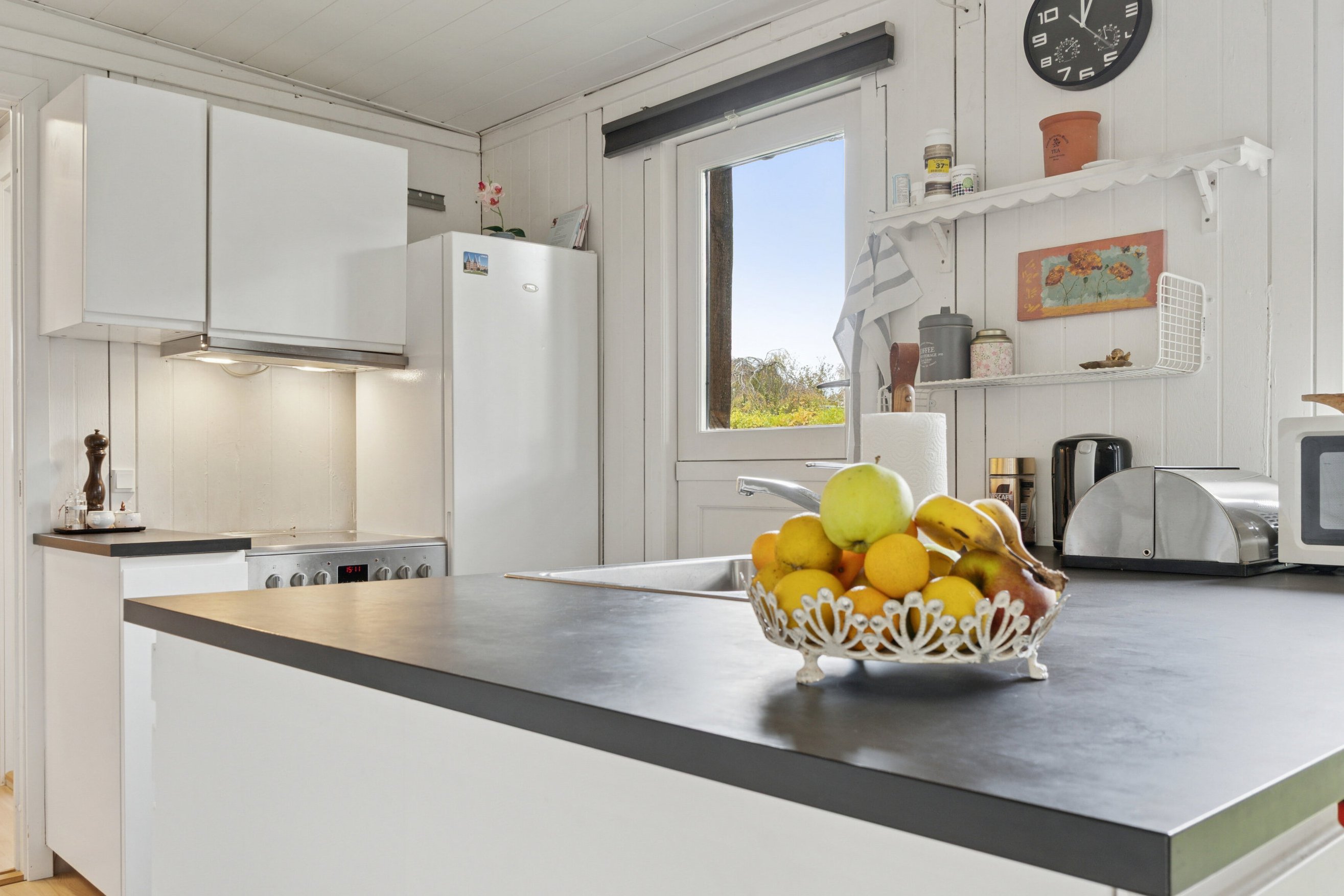 Fremhævet køkken billede i fuldskærmstilstand. Billede af Maxivej 65, Store Havelse Strand, 3310 Ølsted