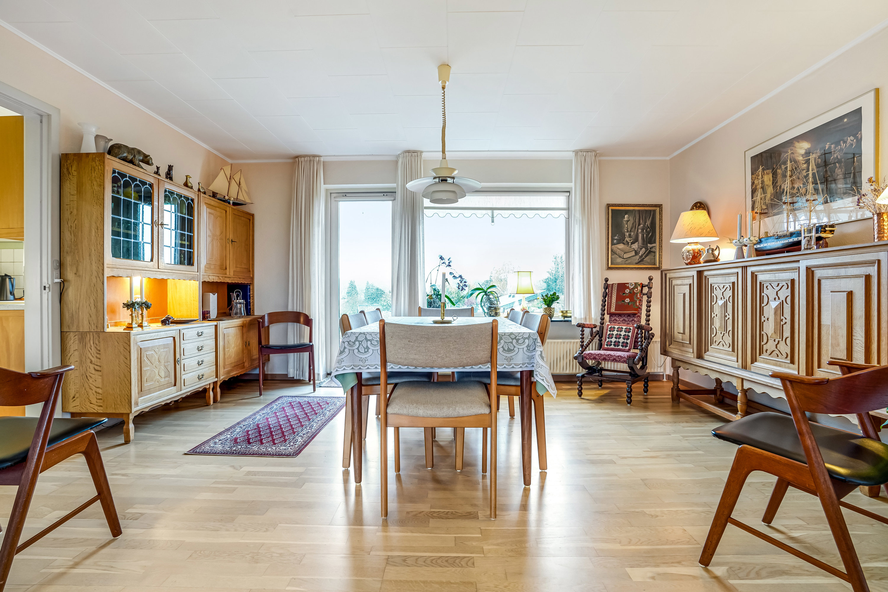 Fremhævet stue billede i fuldskærmstilstand. Billede af Søndergade 109, 8740 Brædstrup