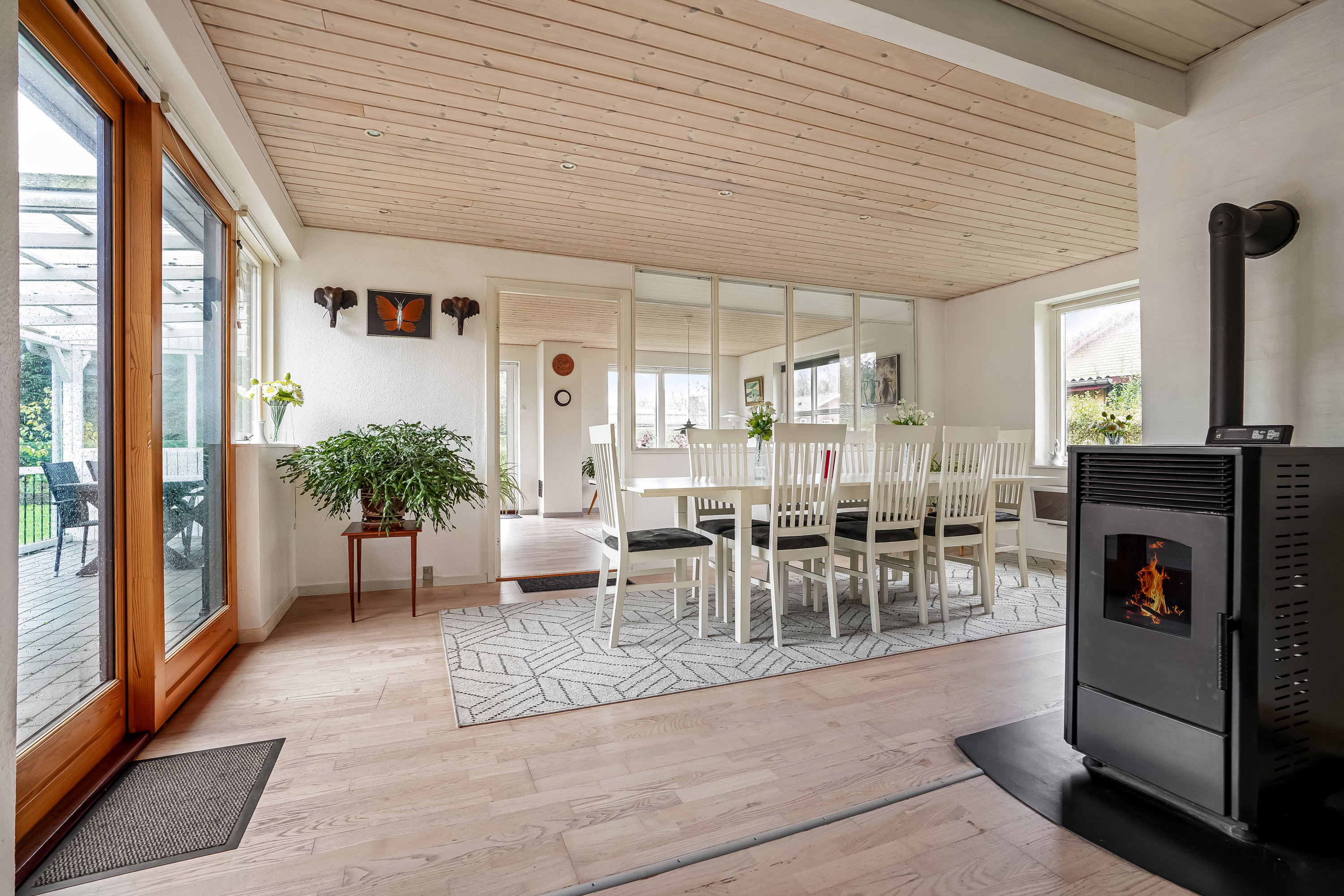 Fremhævet stue billede i fuldskærmstilstand. Billede af Bondebjergvej 4, Grædstrup, 8740 Brædstrup