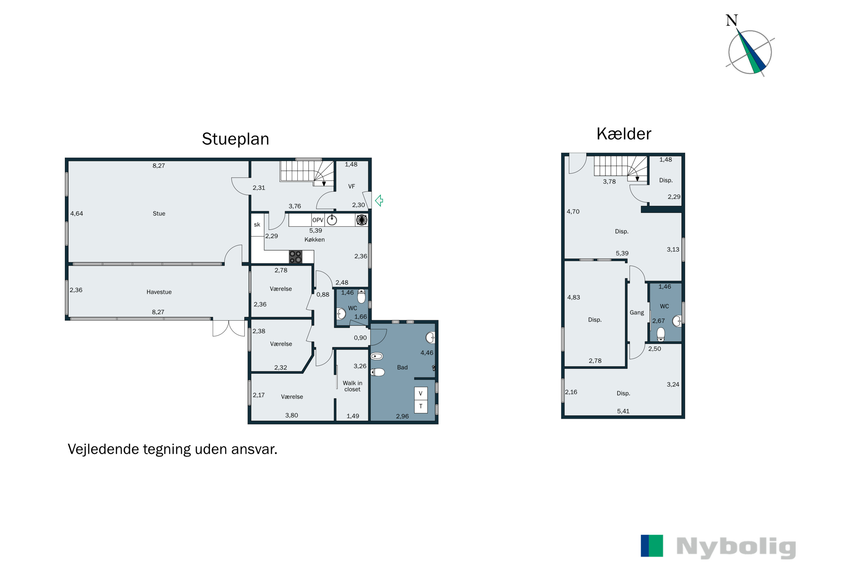 Plantegninger billede af Ellebakken 5, 6800 Varde