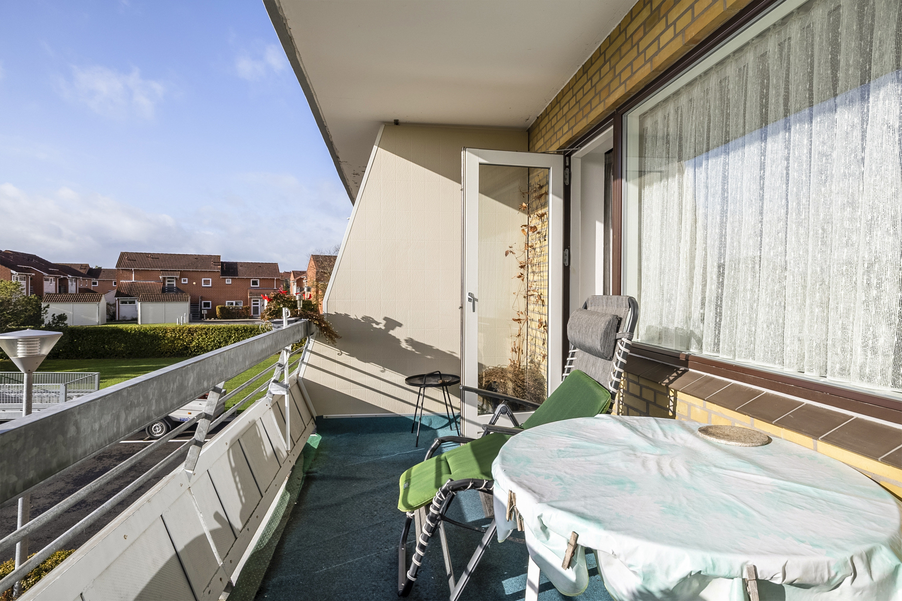 Fremhævet altan billede i fuldskærmstilstand. Billede af Lersøparken 7, st.. tv., 4220 Korsør