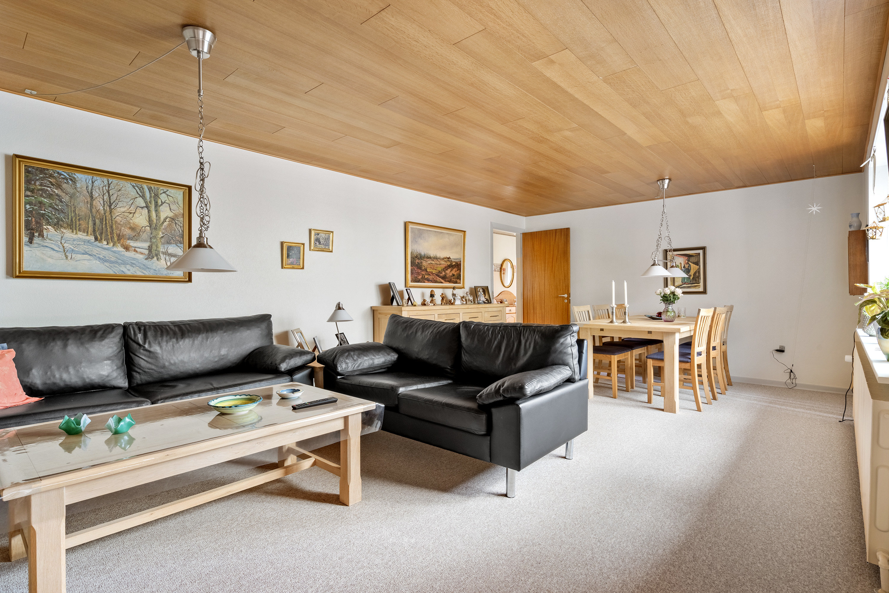 Miniaturebillede 1: stue. Billede af Karlsgårdevej 4, Sig, 6800 Varde