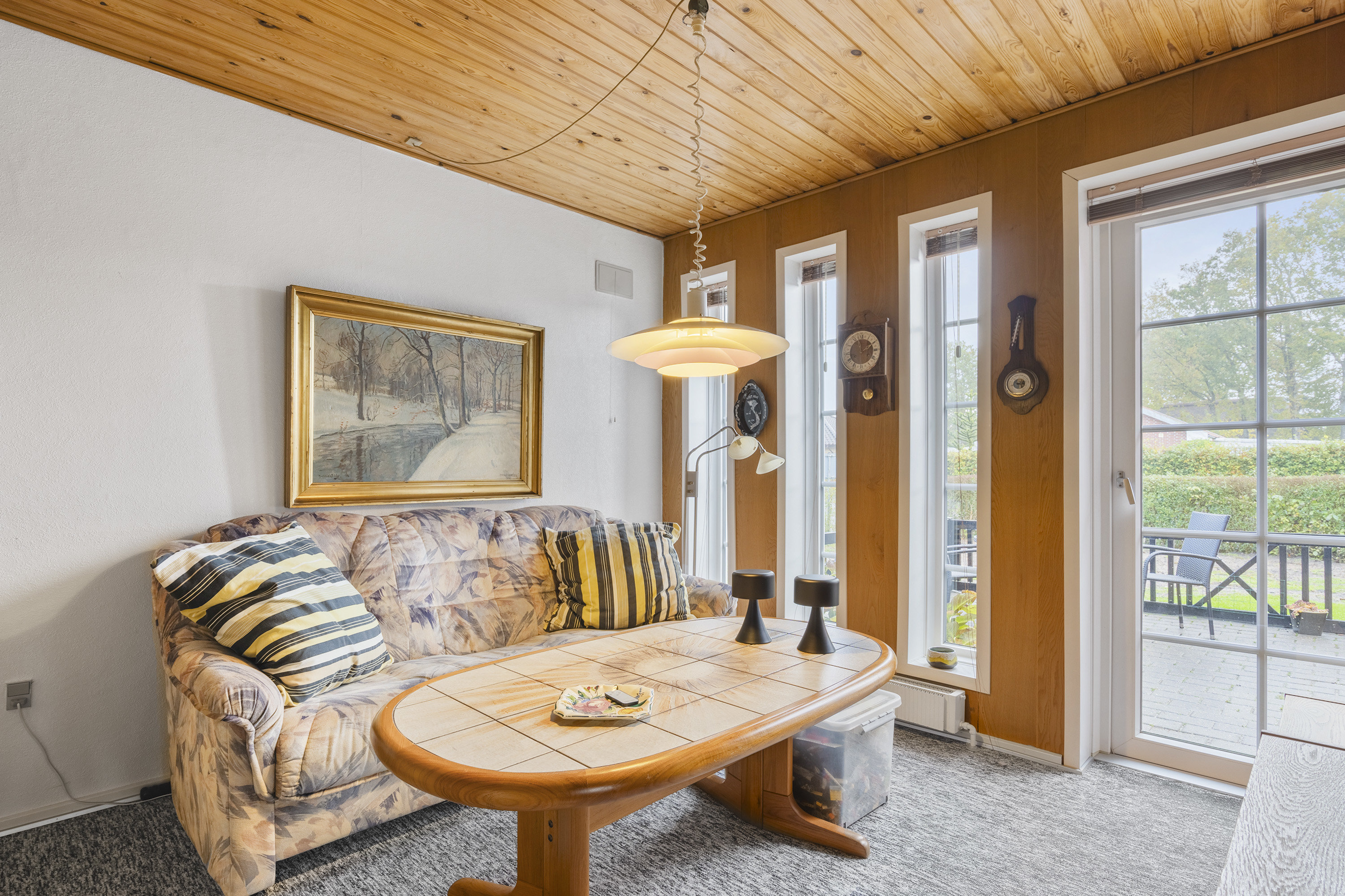 Fremhævet stue billede i fuldskærmstilstand. Billede af Karlsgårdevej 4, Sig, 6800 Varde