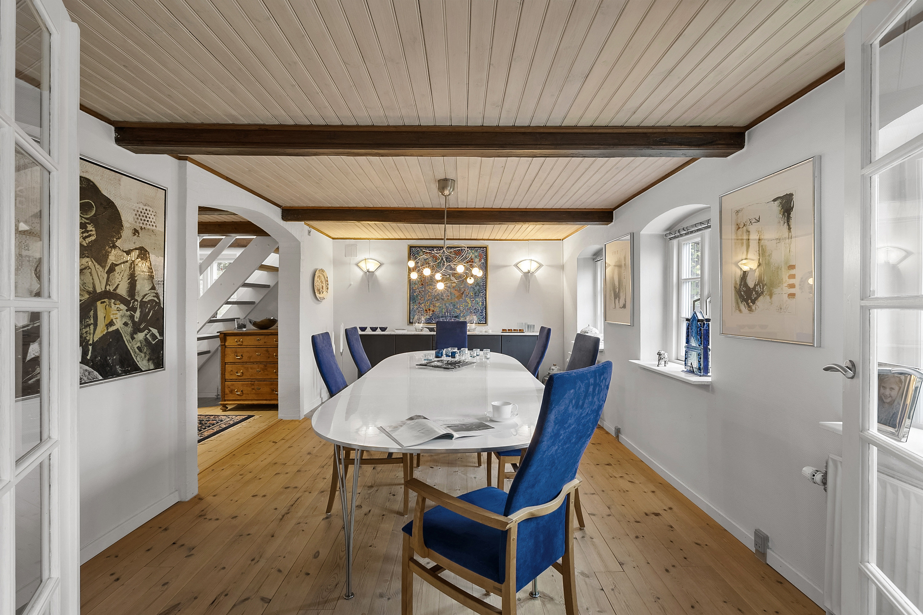 Fremhævet spisestue billede i fuldskærmstilstand. Billede af Sønderballevej 31, Genner Str, 6230 Rødekro