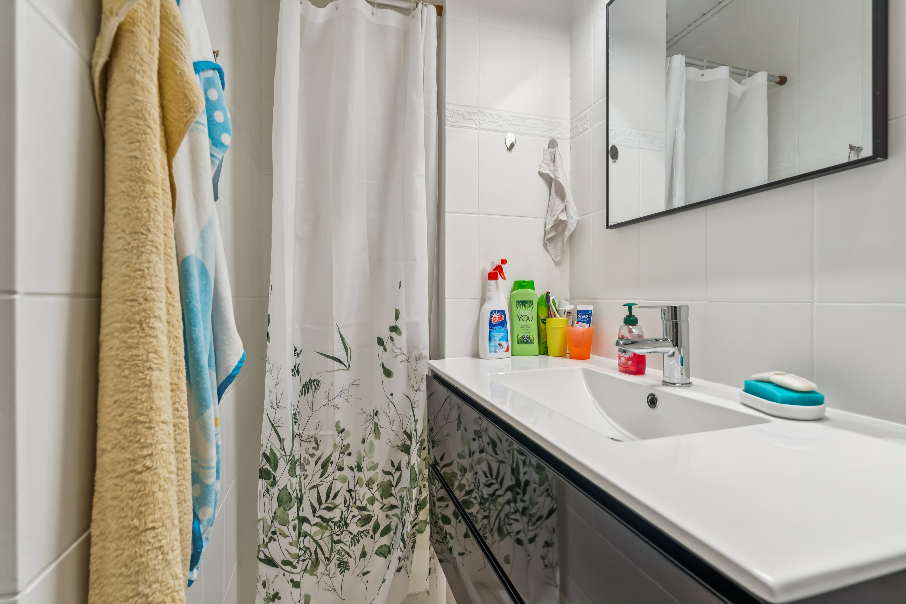 Fremhævet badeværelse billede i fuldskærmstilstand. Billede af Glarbjergvej 103, 1. th., 8930 Randers NØ