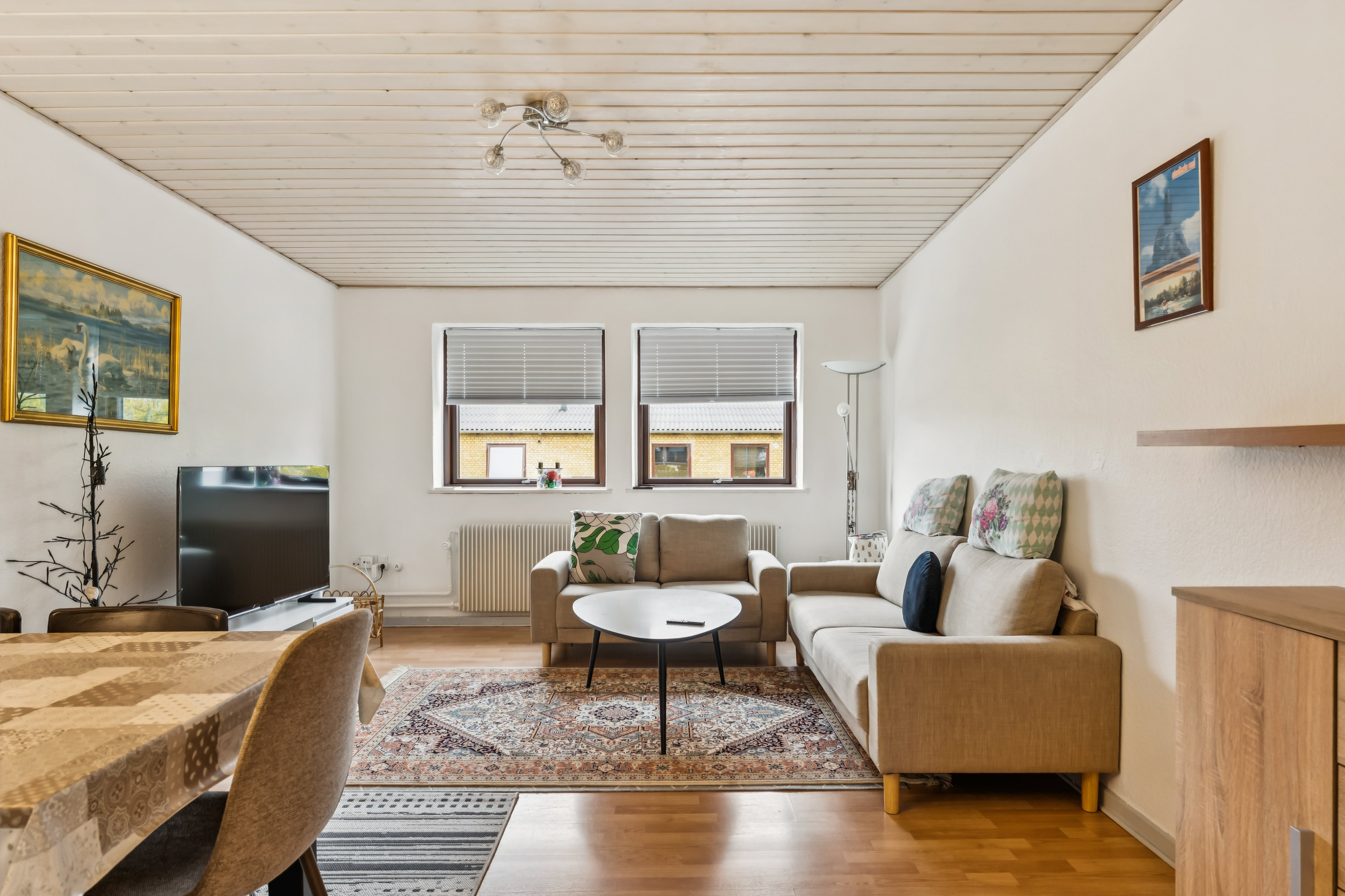 Fremhævet stue billede i fuldskærmstilstand. Billede af Glarbjergvej 103, 1. th., 8930 Randers NØ