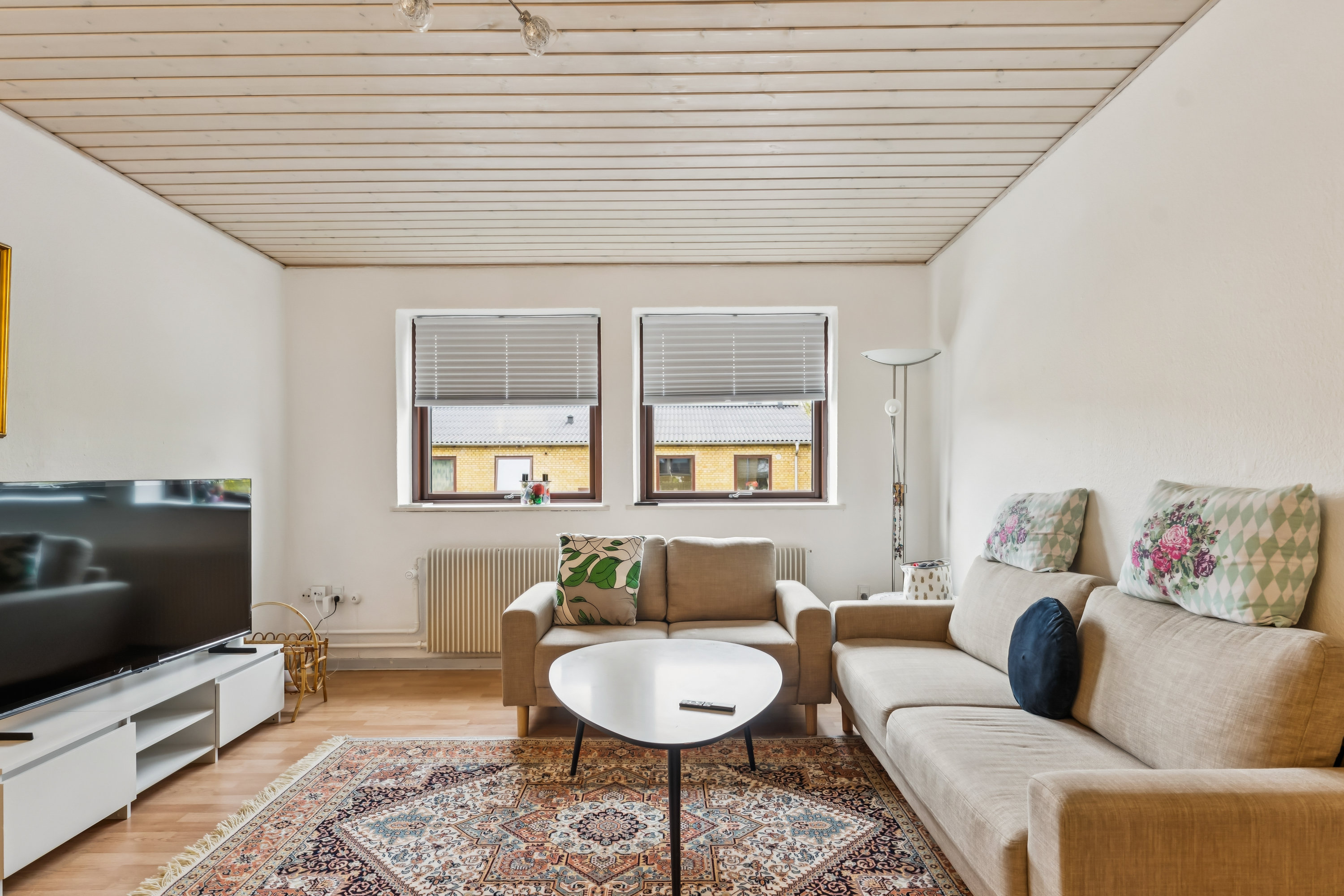 Fremhævet stue billede i fuldskærmstilstand. Billede af Glarbjergvej 103, 1. th., 8930 Randers NØ