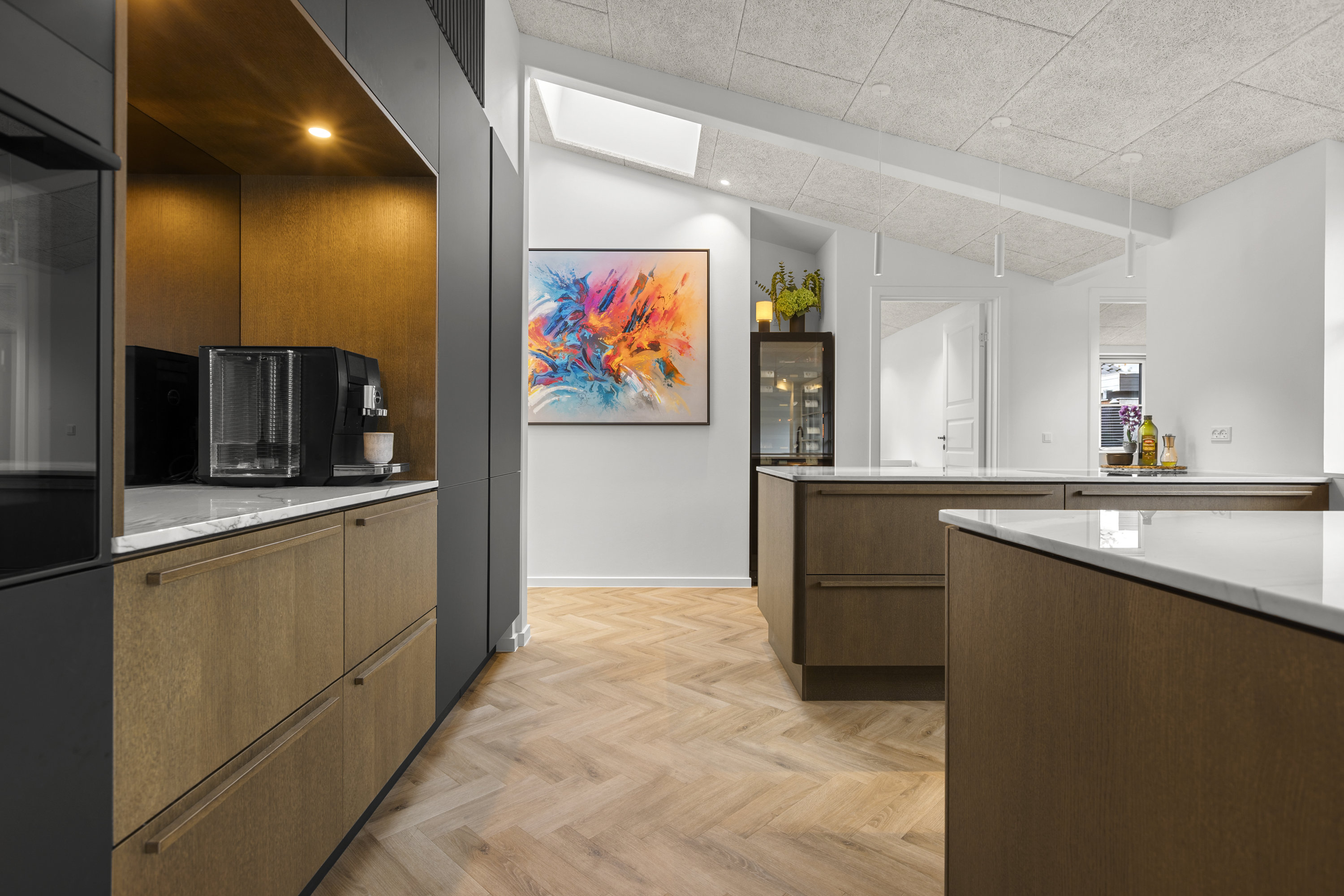 Fremhævet køkken billede i fuldskærmstilstand. Billede af Heglingevej 23, 4180 Sorø