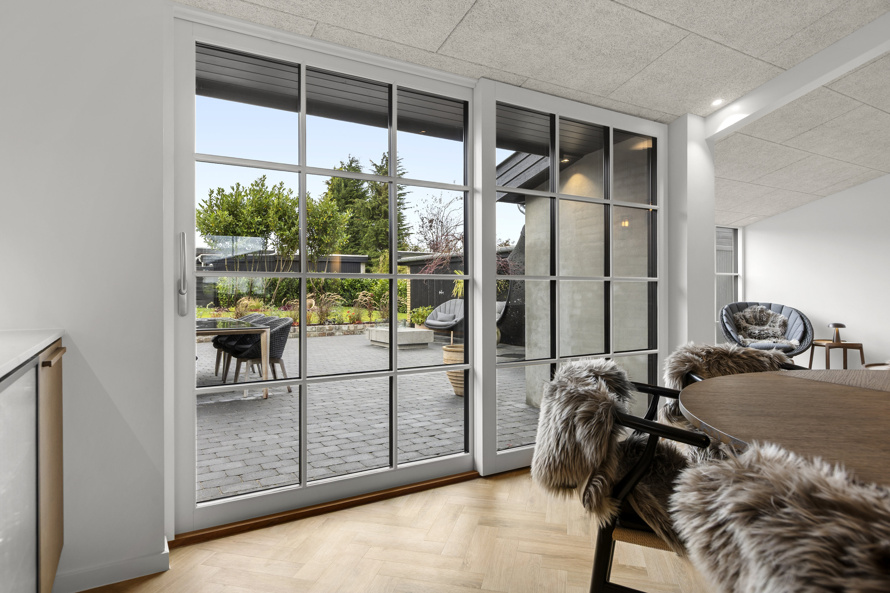 Fremhævet stue billede i fuldskærmstilstand. Billede af Heglingevej 23, 4180 Sorø