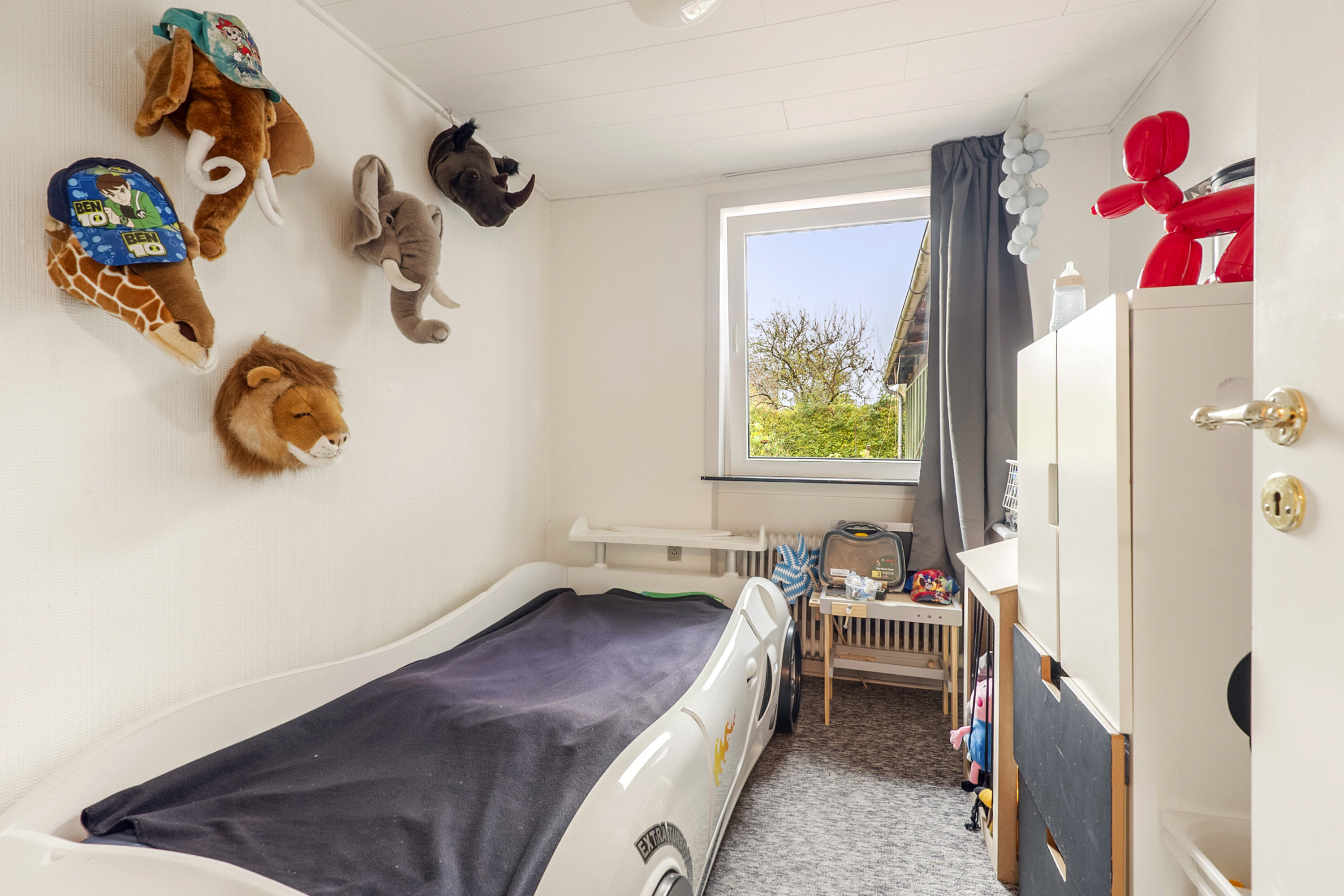 Fremhævet soveværelse billede i fuldskærmstilstand. Billede af Ellebakken 5, 6800 Varde