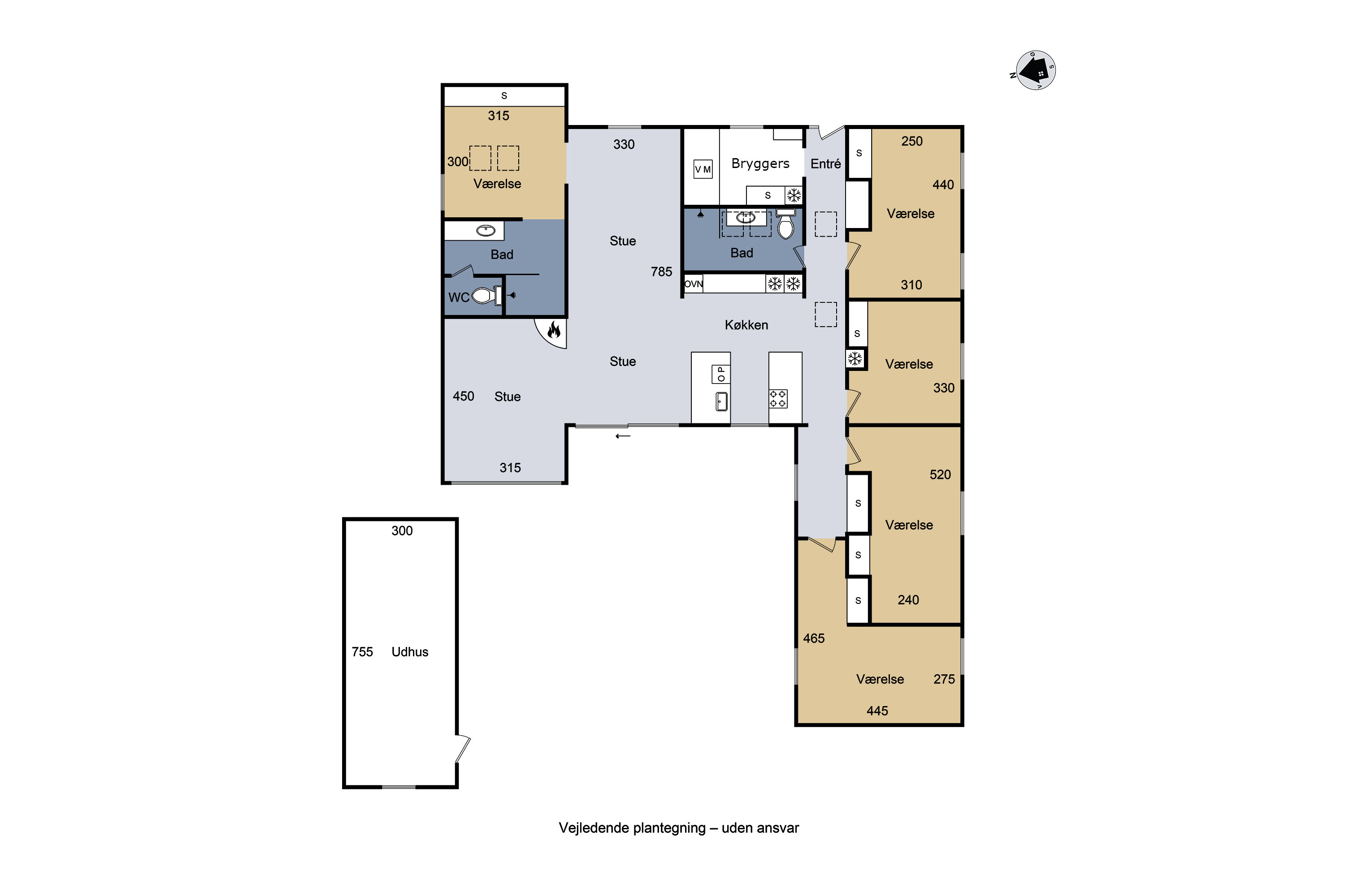 Plantegninger billede af Heglingevej 23, 4180 Sorø