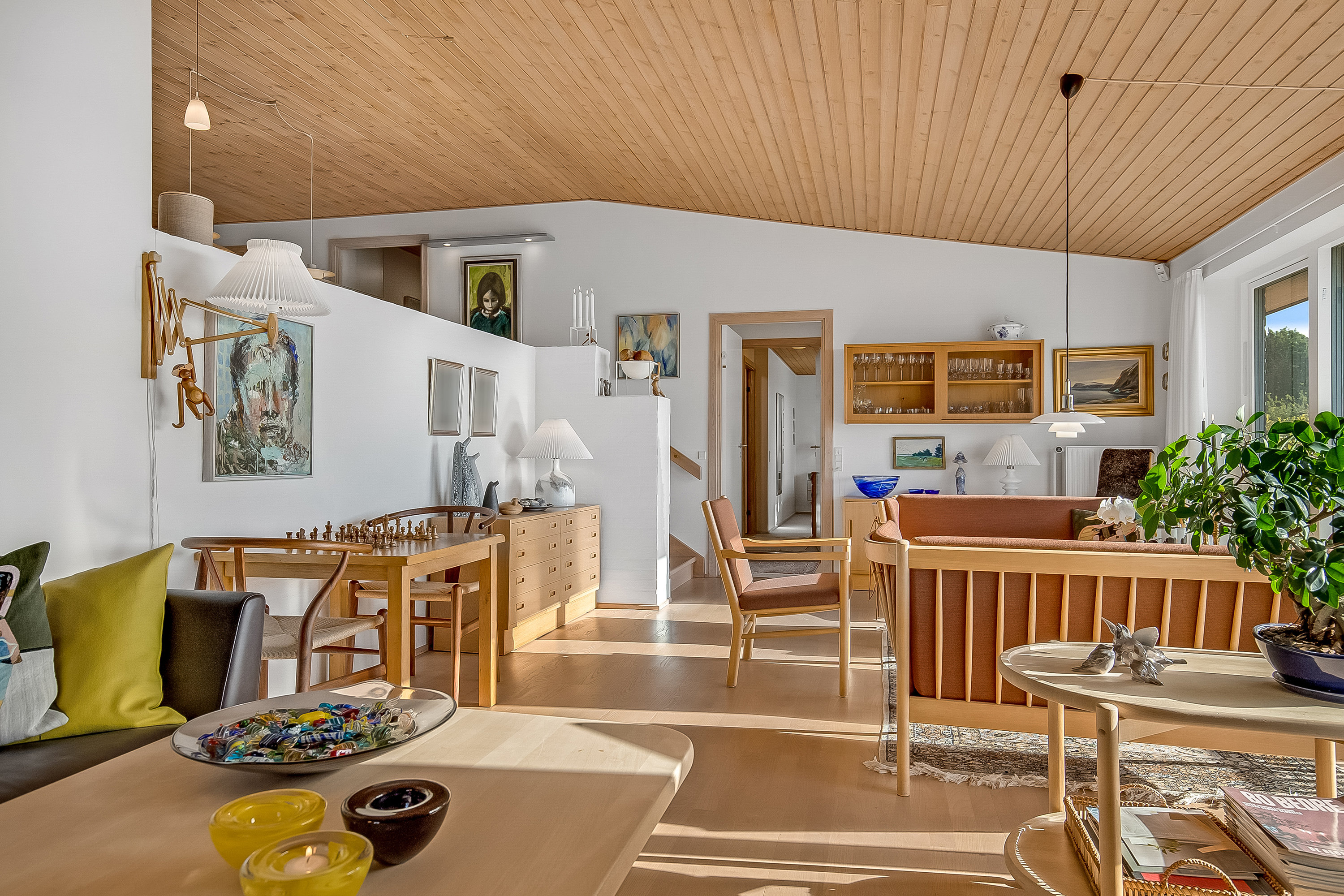 Fremhævet stue billede i fuldskærmstilstand. Billede af Brennerpasset 77, Harte, 6000 Kolding