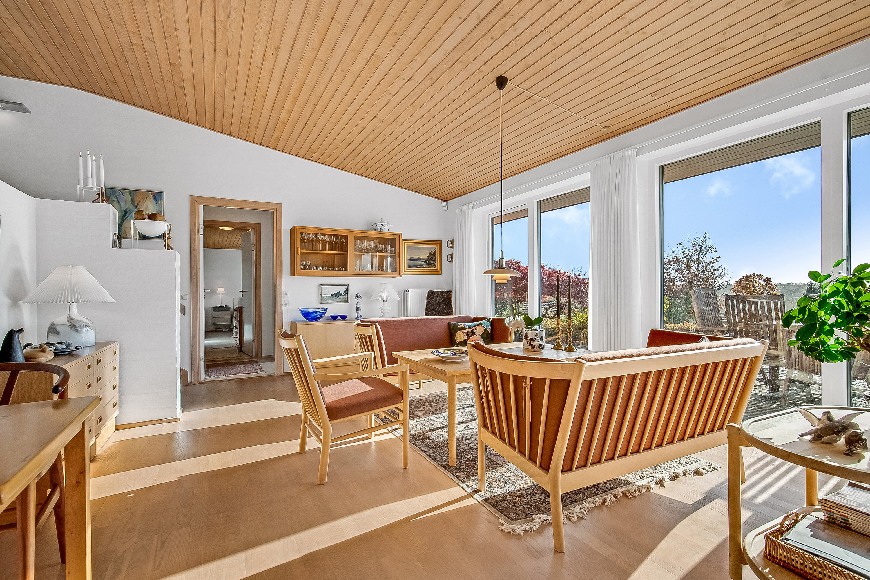 Fremhævet stue billede i fuldskærmstilstand. Billede af Brennerpasset 77, Harte, 6000 Kolding