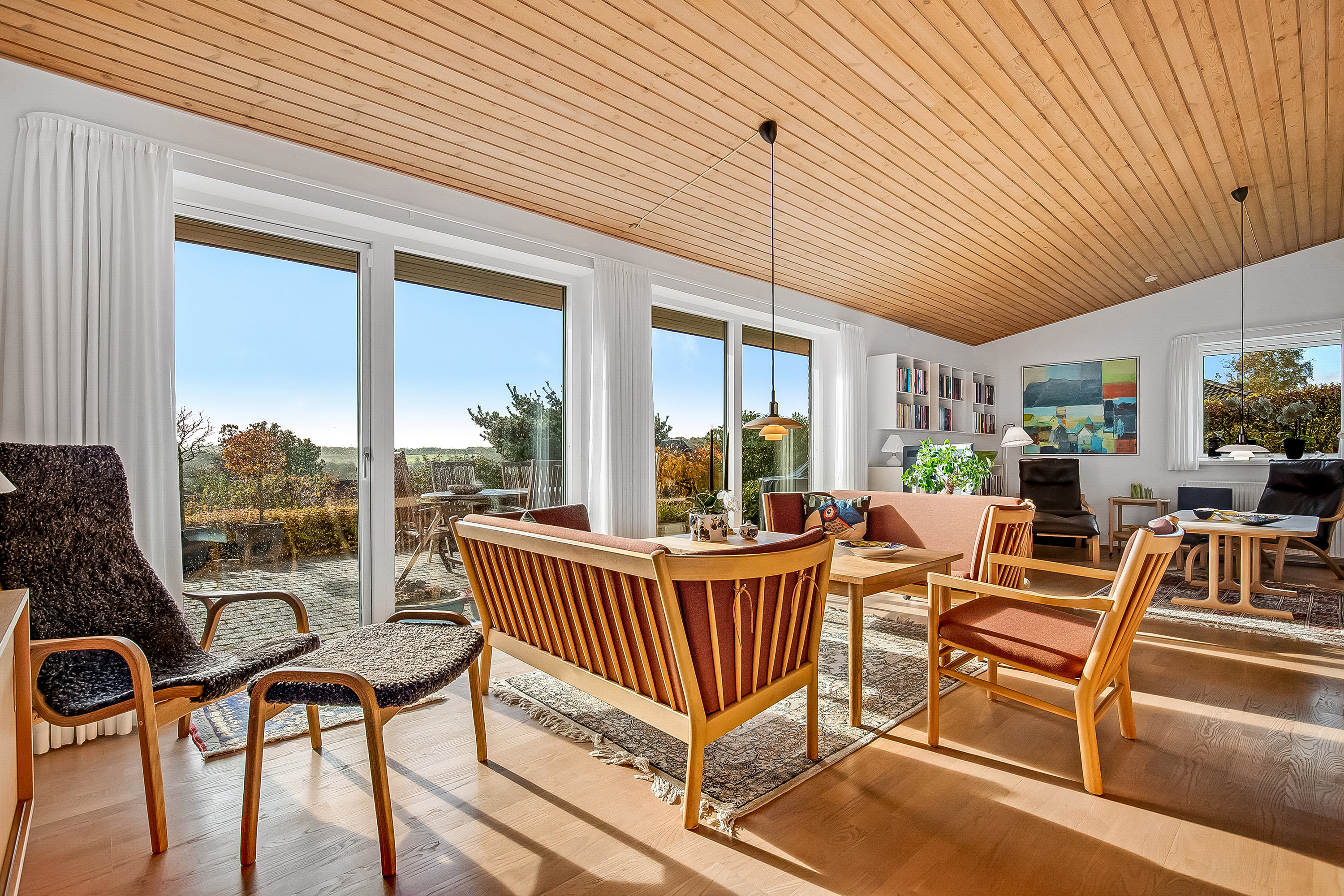 Fremhævet stue billede i fuldskærmstilstand. Billede af Brennerpasset 77, Harte, 6000 Kolding