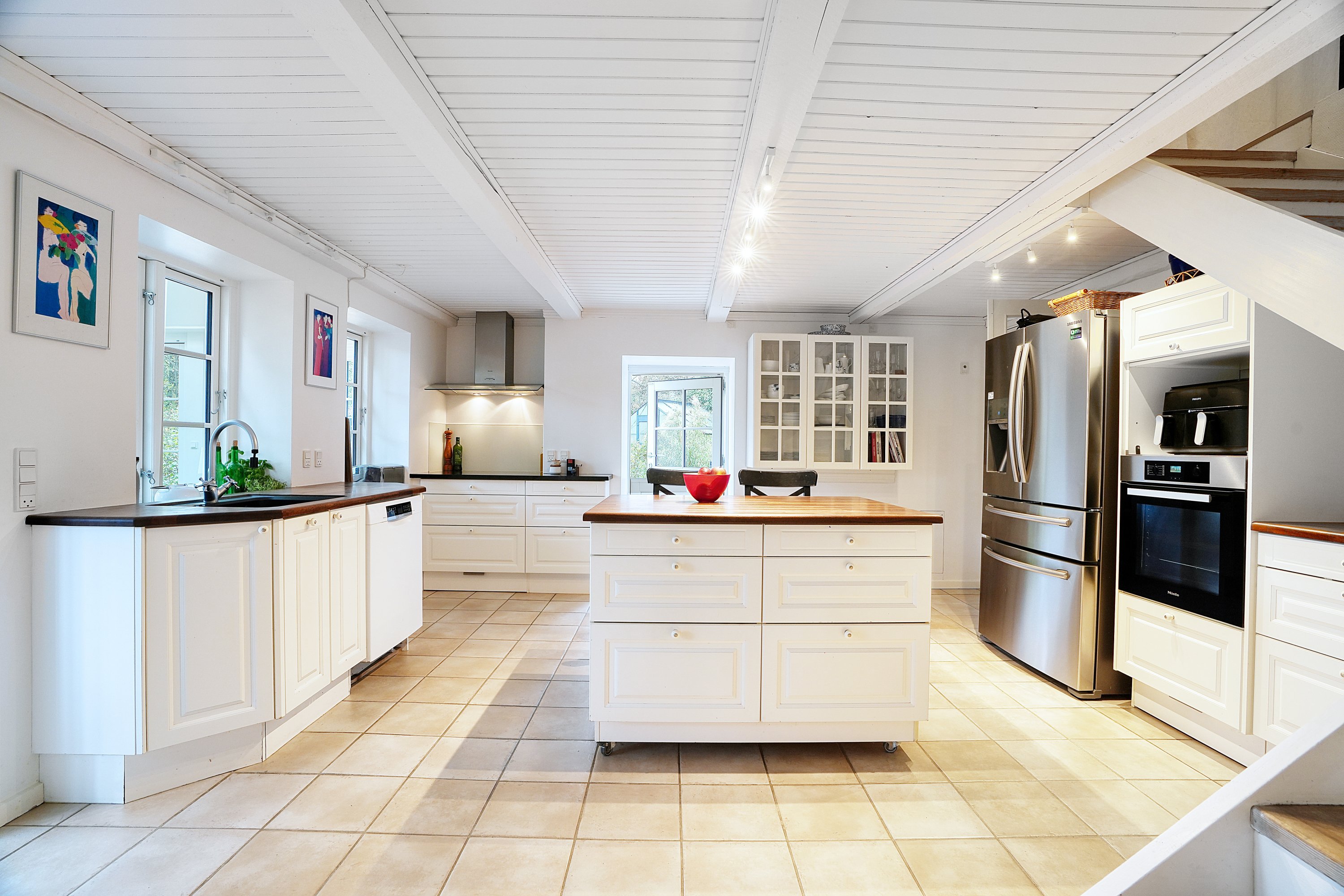 Fremhævet køkken billede i fuldskærmstilstand. Billede af Holmenevej 25, Holmene, 3140 Ålsgårde