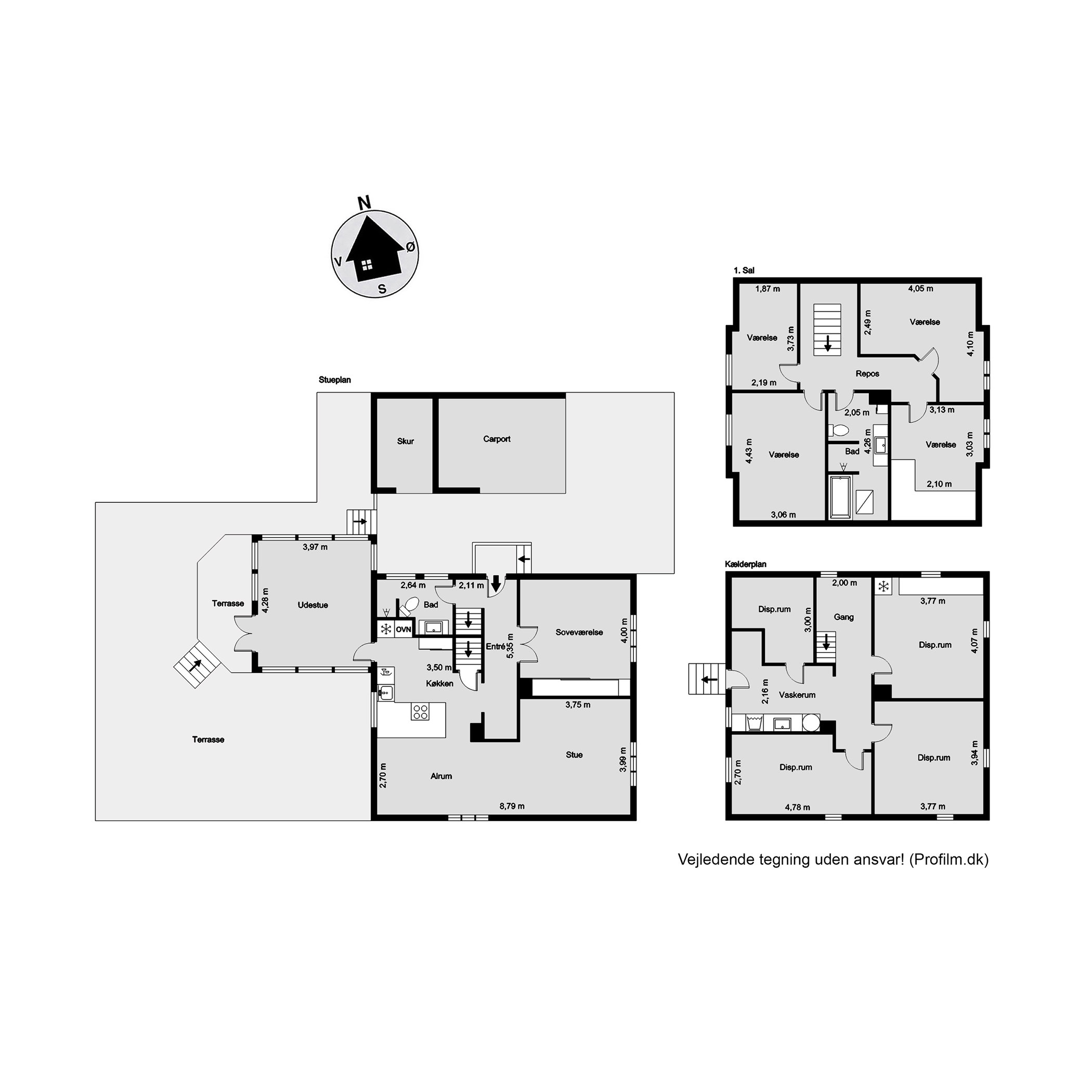Plantegninger billede af Jernbanegade 15, 6640 Lunderskov
