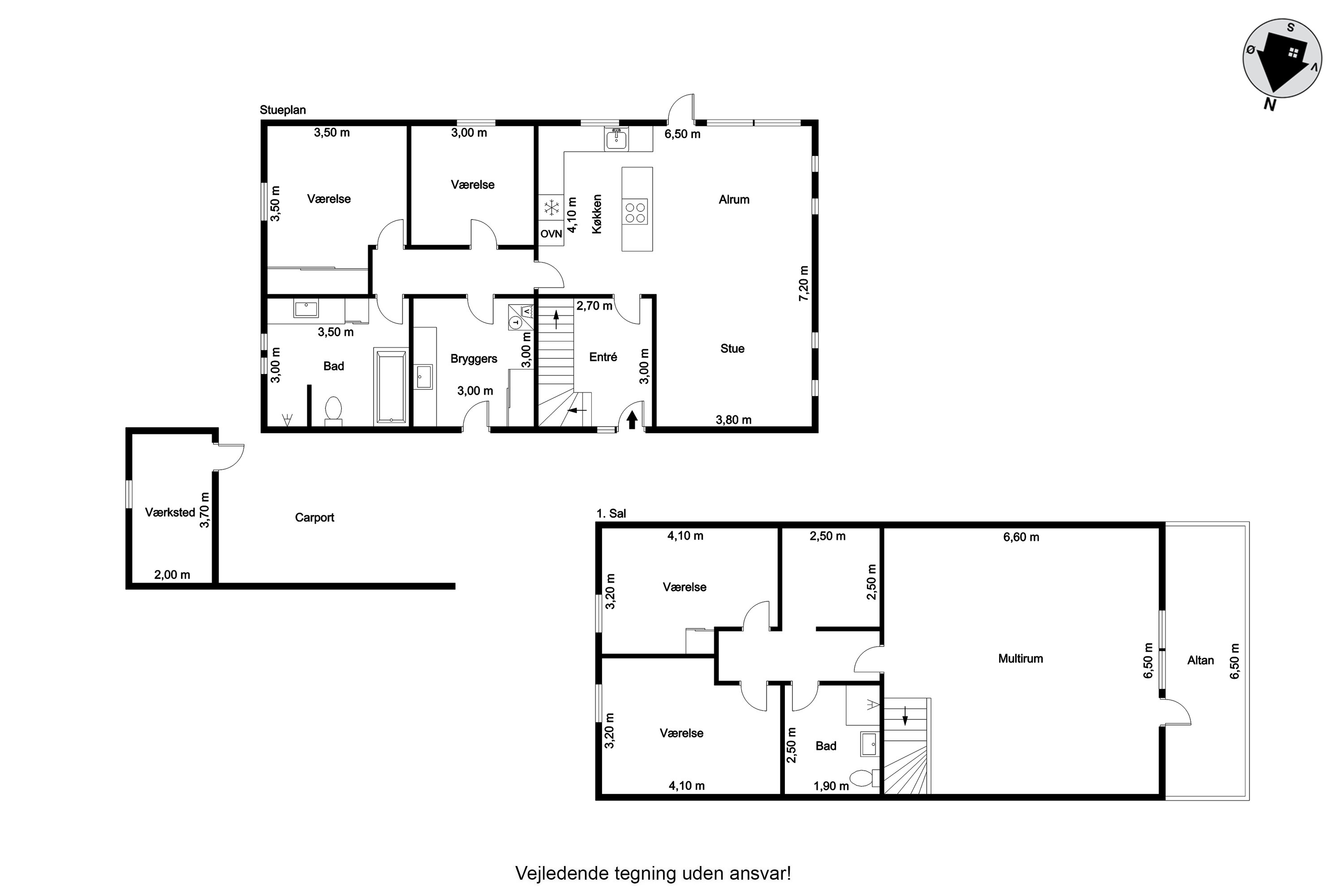 Plantegninger billede af Velling Kirkeby 77, Velling, 6950 Ringkøbing