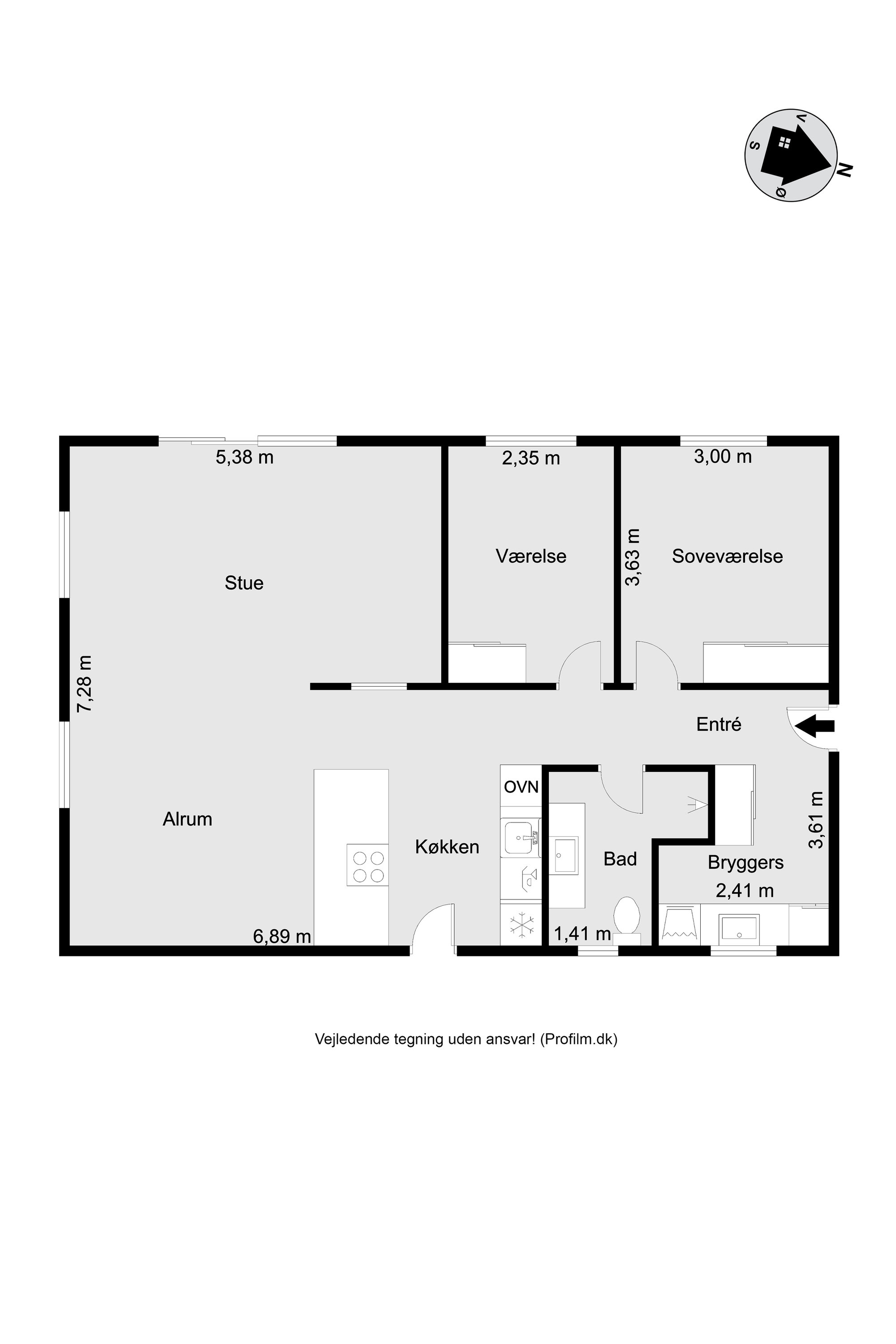 Plantegninger billede af Brogårdvej 5, Tjørring, 7400 Herning