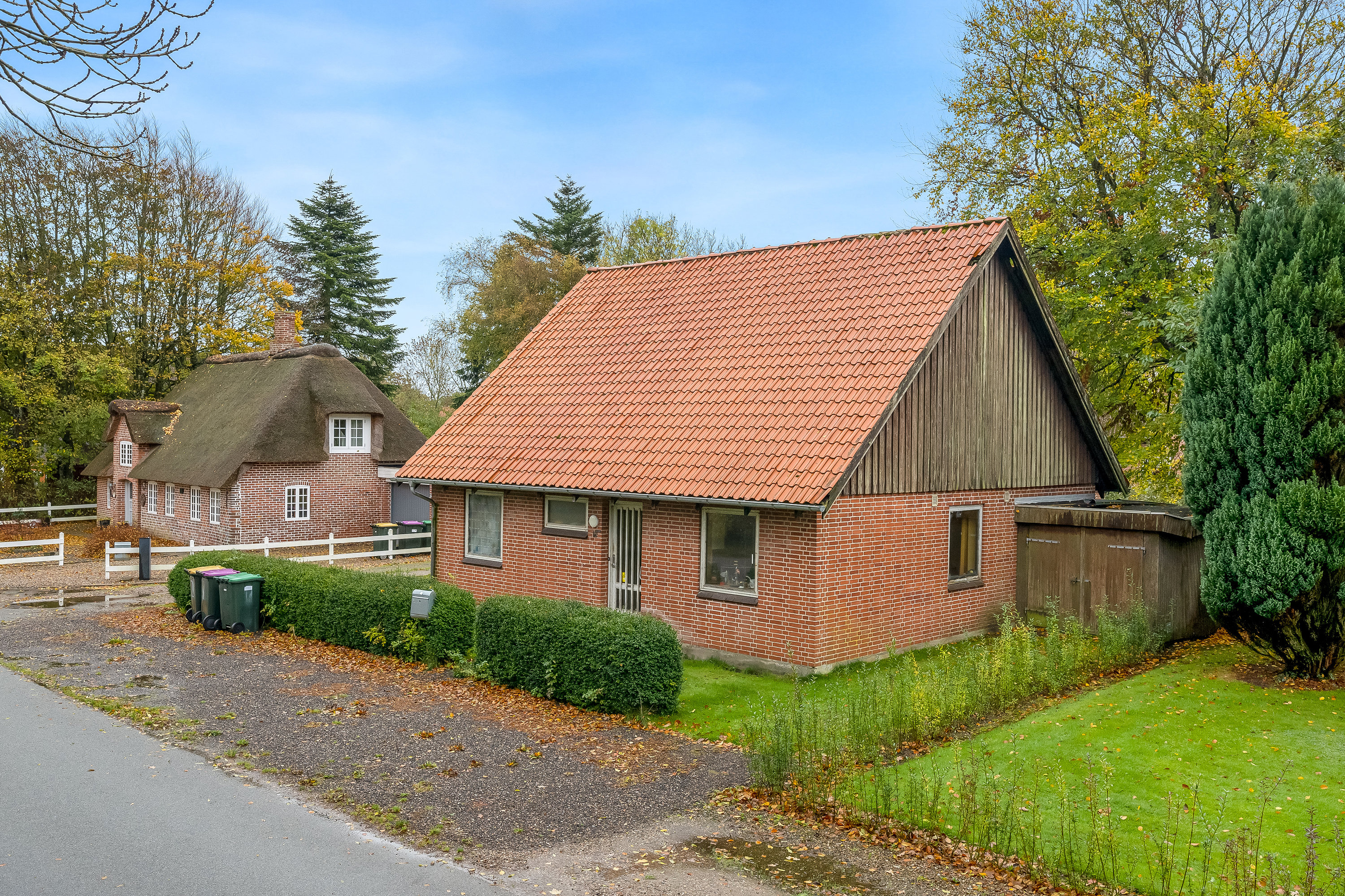 Fremhævet facade billede i fuldskærmstilstand. Billede af Sejerslevvej 12, S Sejerslev, 6280 Højer