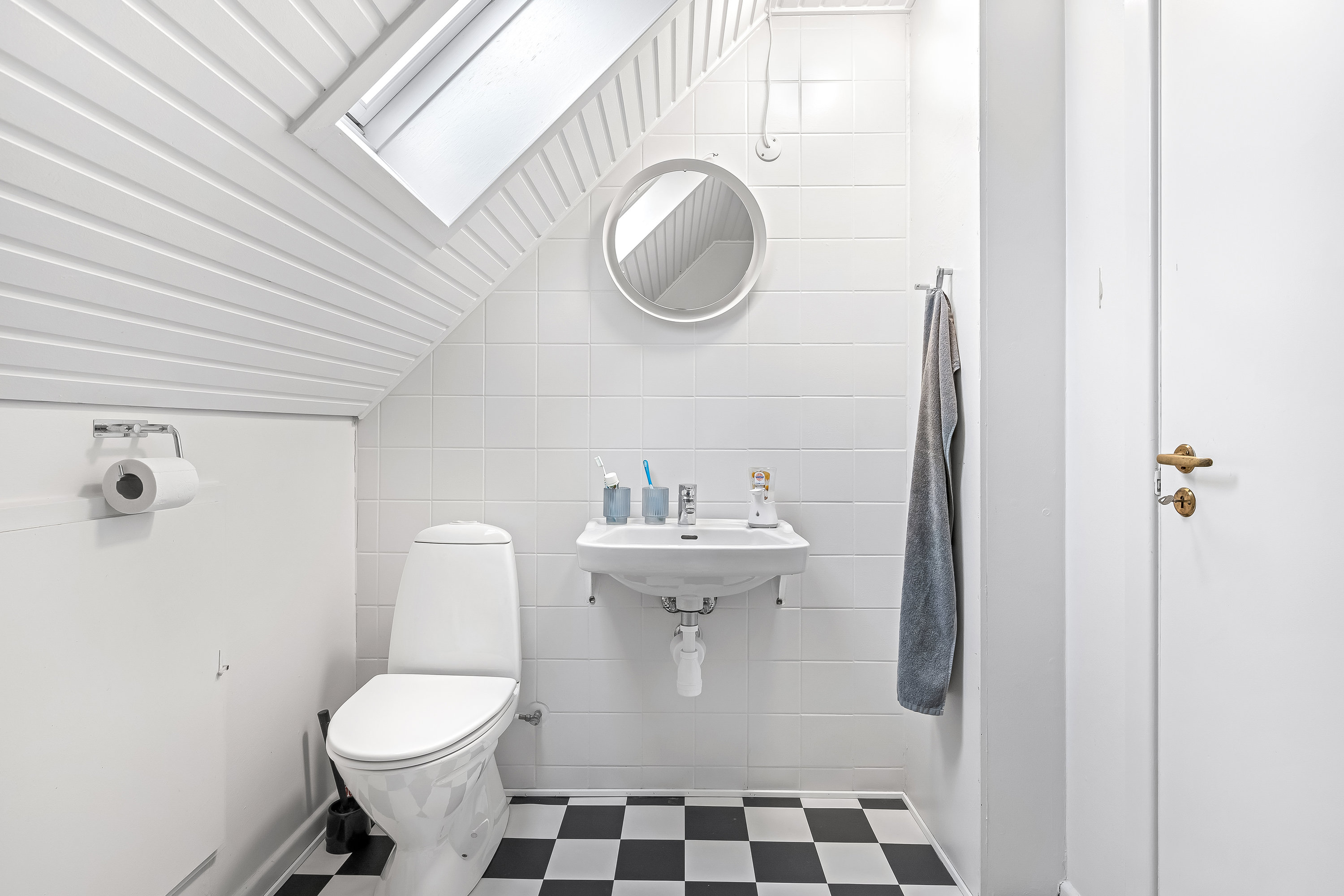 Fremhævet badeværelse billede i fuldskærmstilstand. Billede af Marskvej 18, 6270 Tønder