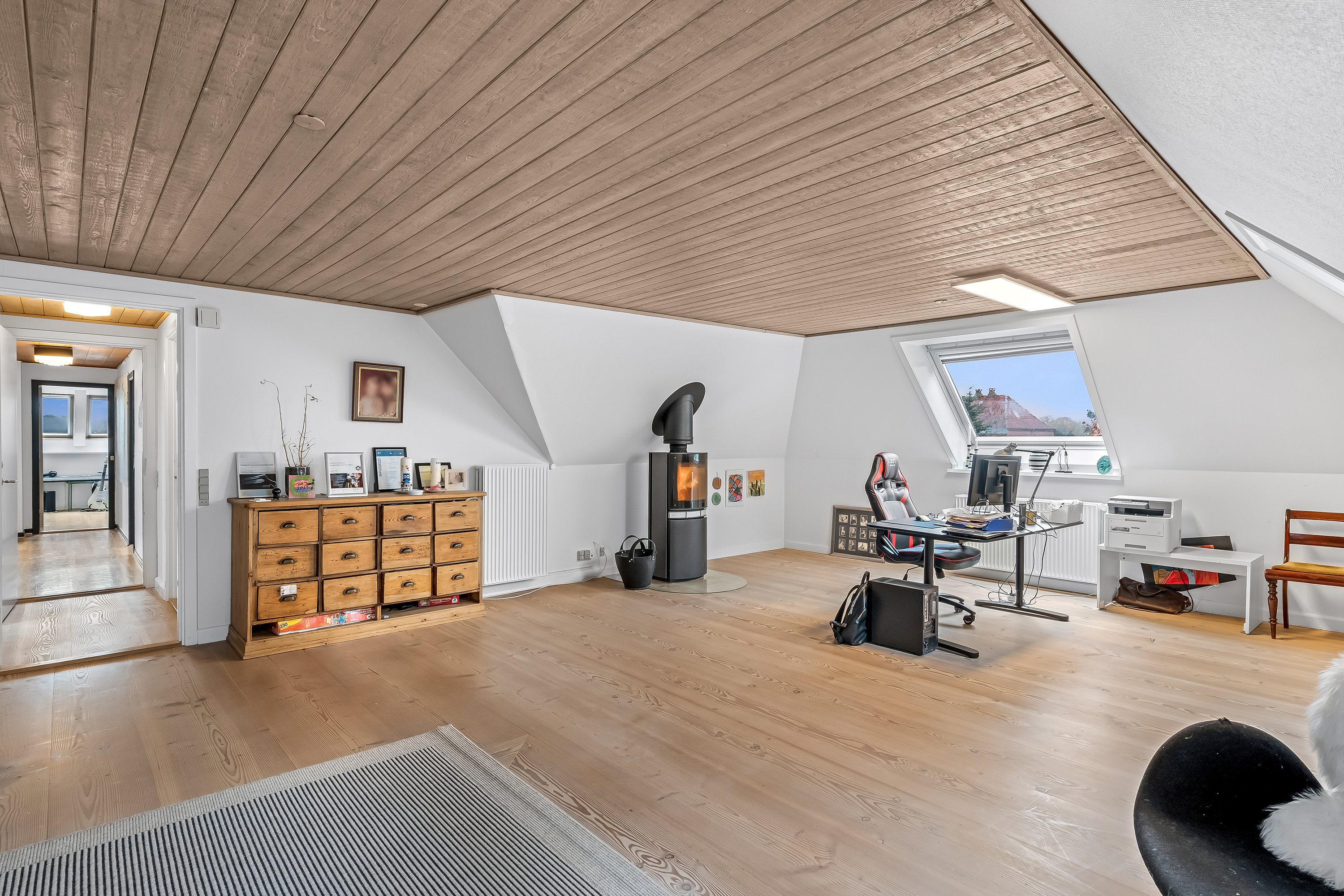 Fremhævet stue billede i fuldskærmstilstand. Billede af Marskvej 18, 6270 Tønder