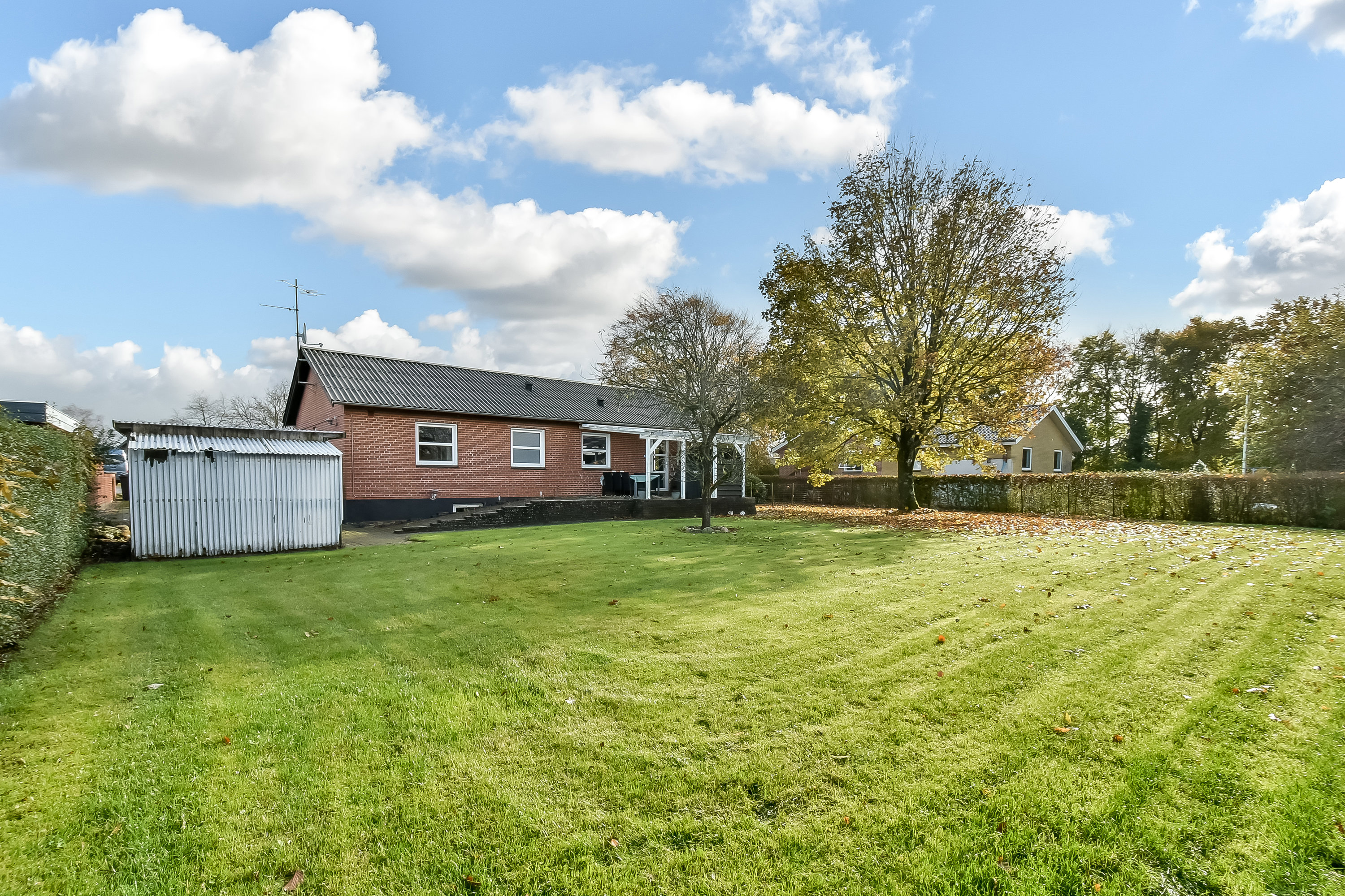 Fremhævet have billede i fuldskærmstilstand. Billede af Krogvejen 23, Arnborg, 7400 Herning