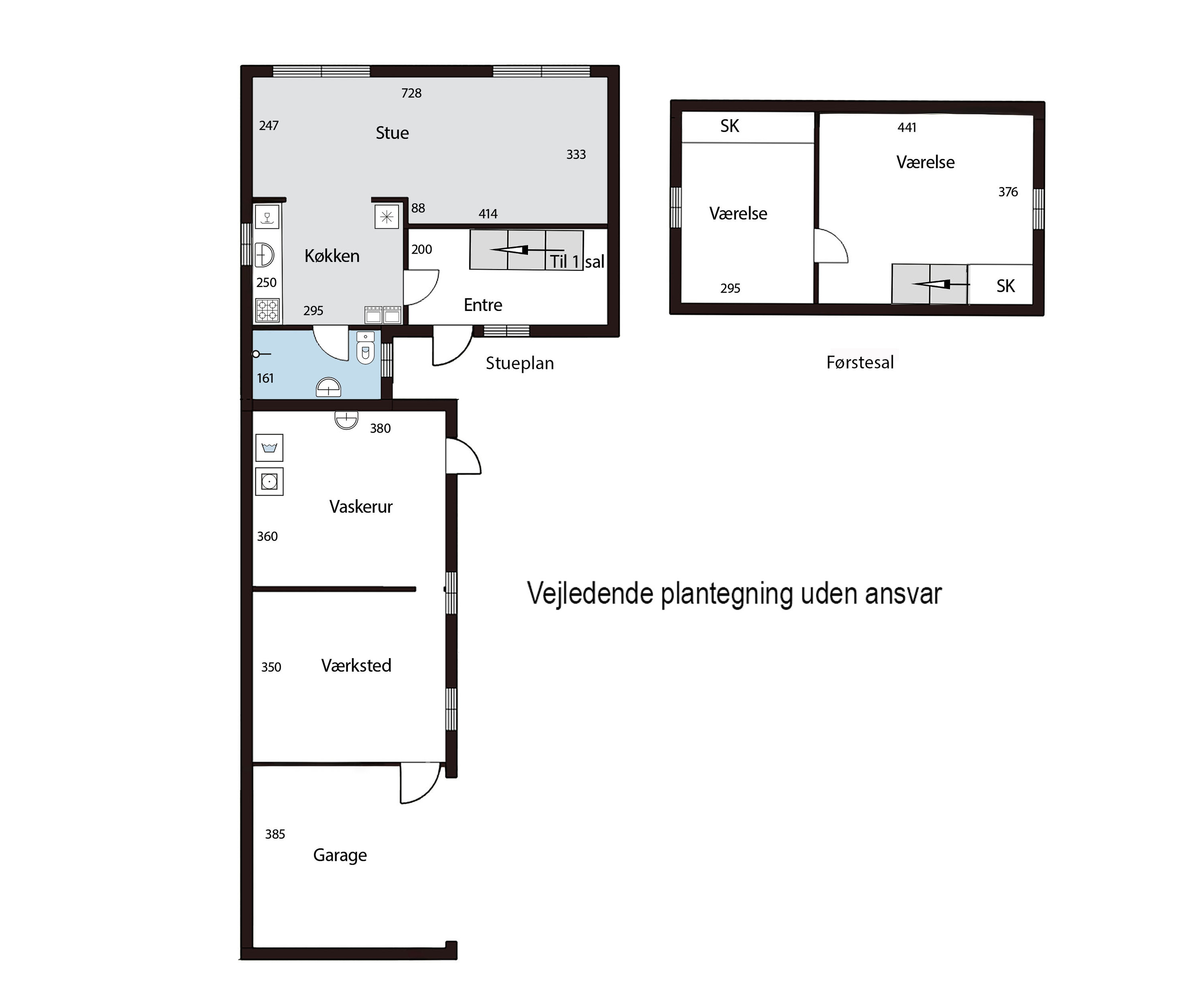 Plantegninger billede af Skallebjergvej 25, Skallebjerg, 5683 Haarby