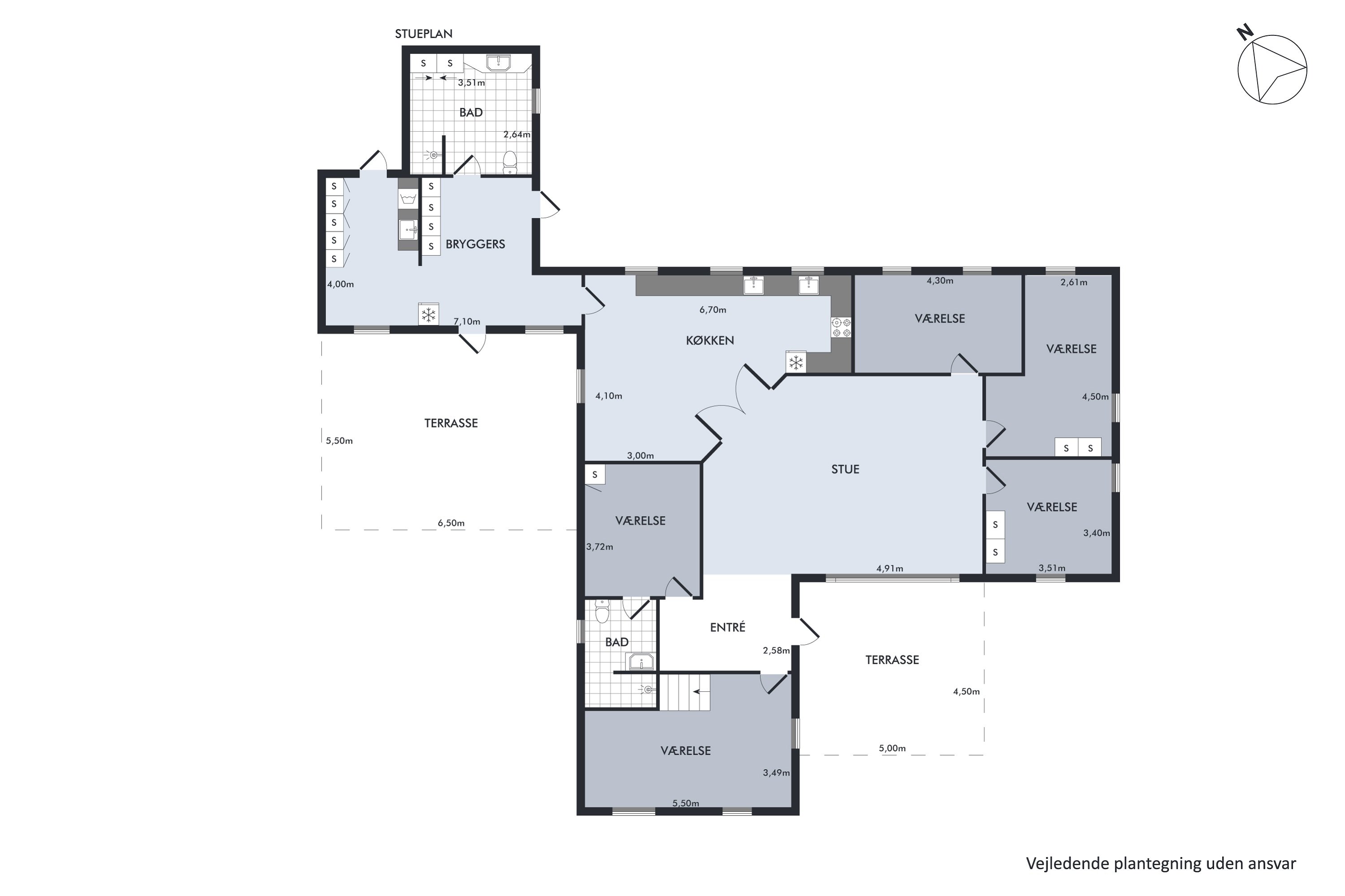 Plantegninger billede af Ejstrupvej 11, Tranum, 9460 Brovst